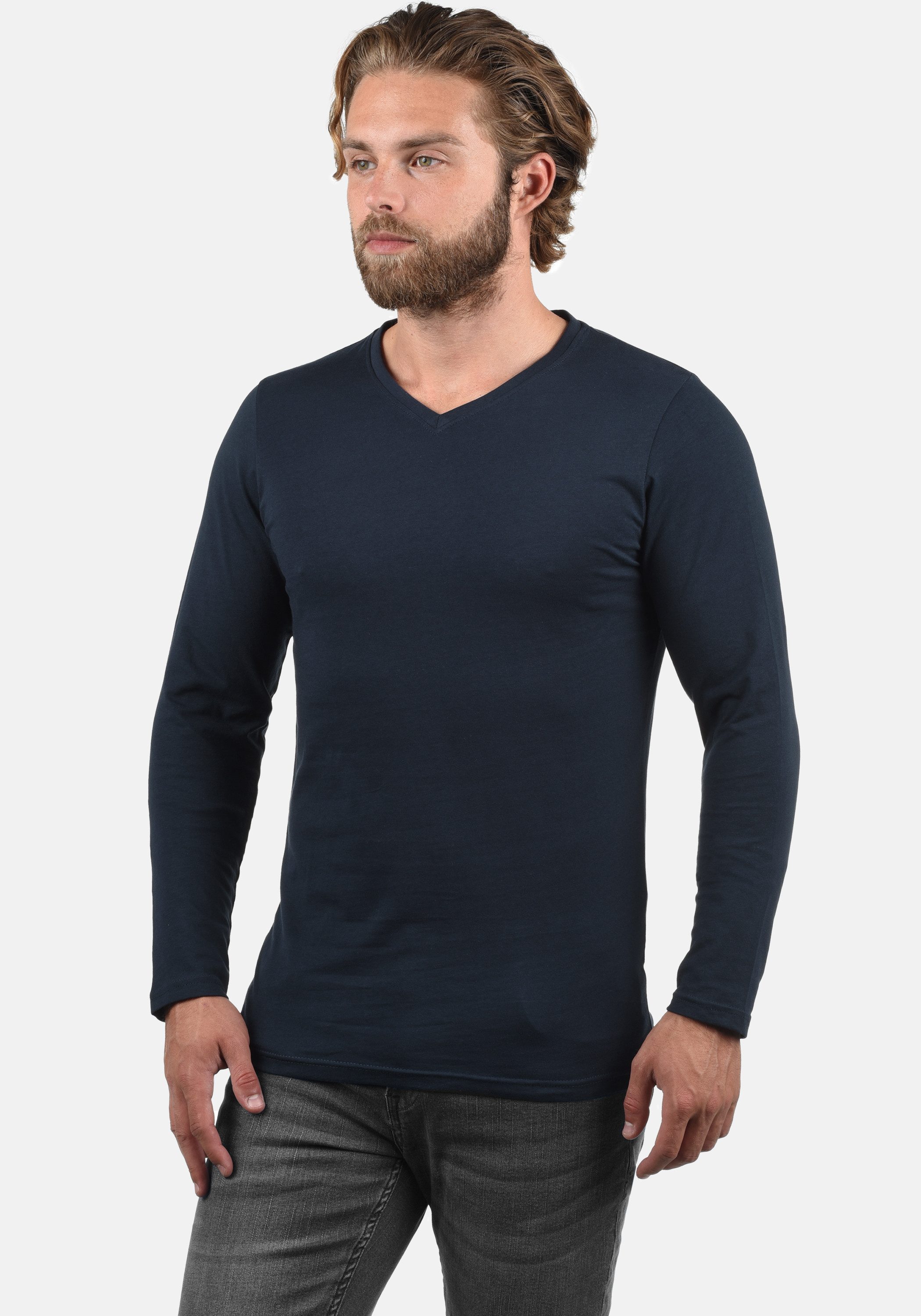 !Solid Langarmshirt SDBasil Langarmshirts im 3er-Pack
