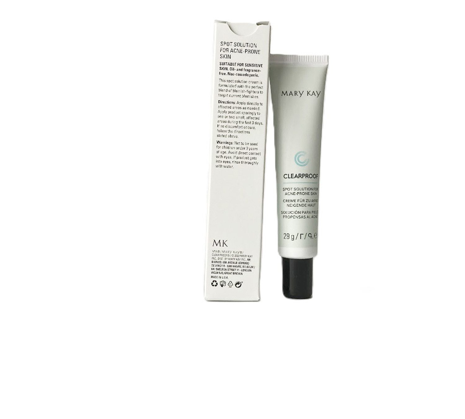 Mary Kay Gesichtspflege Clear Proof Spot Solution creme gegen Hautunreinheiten 29g