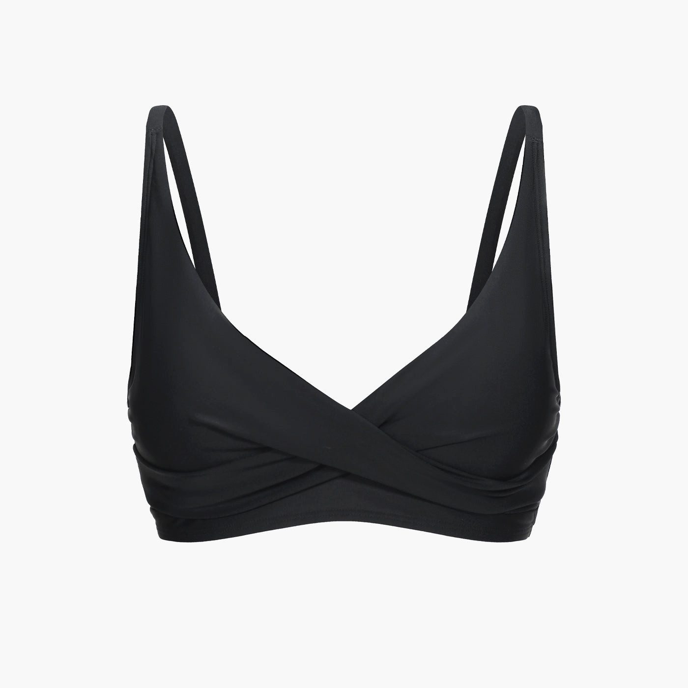 Creamy Fabrics Badeanzug Twist Bikini mit Shaping Bikinihose-Schwarz-S günstig online kaufen