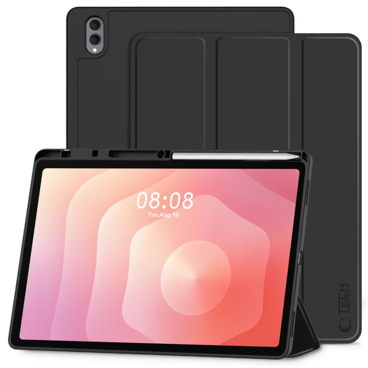 TECH PROTECT Tablet-Hülle für Samsung Galaxy Tab S8 Ultra / S9 Ultra / S10 Ultra / S11 Ultra, Schutzhülle mit Stiftfach und Standfunktion