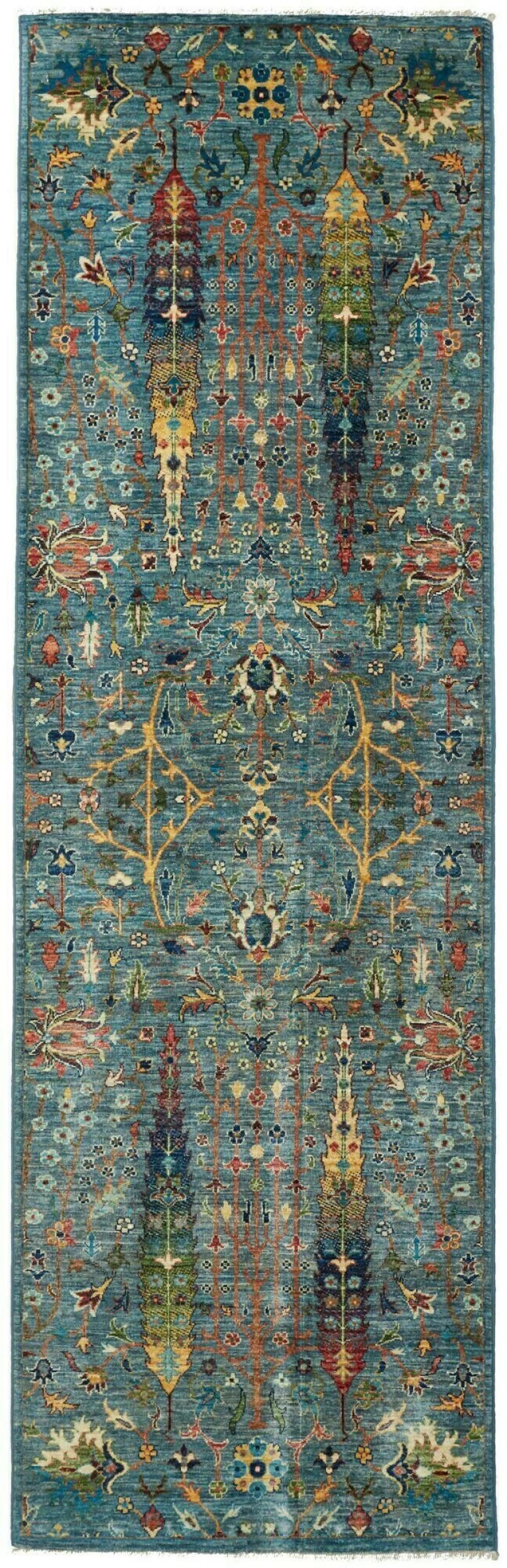 Orientteppich Arijana Hajjalili 78x247 Handgeknüpfter Orientteppich Läufer