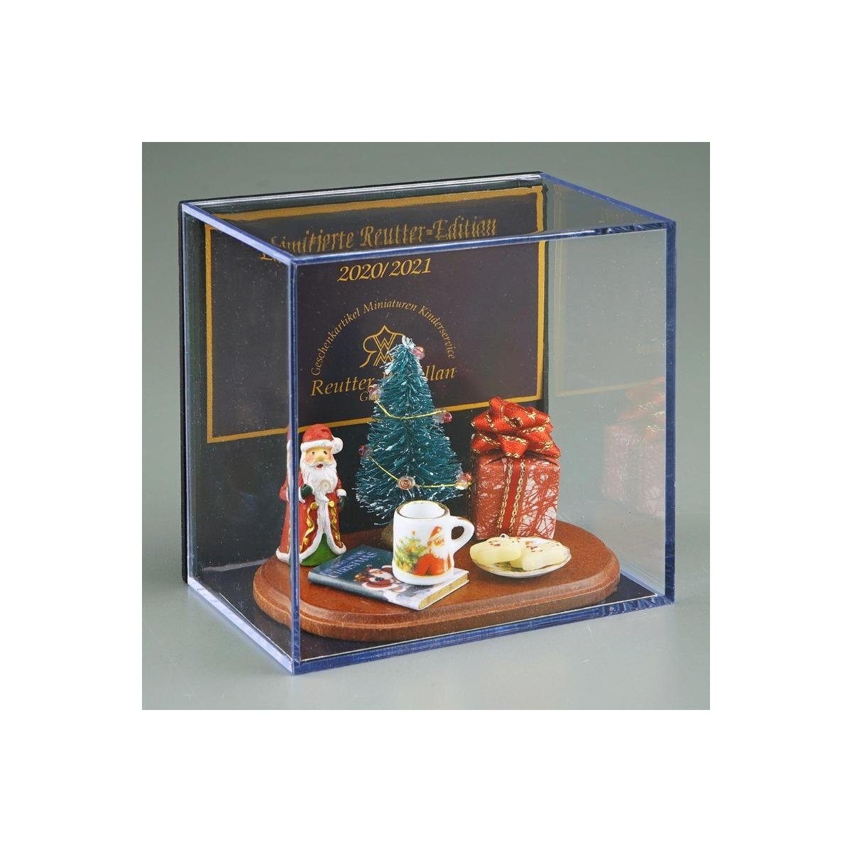 - Dekofigur 001.811/4 Sammeltablett Porzellan Reutter "Weihnachten"