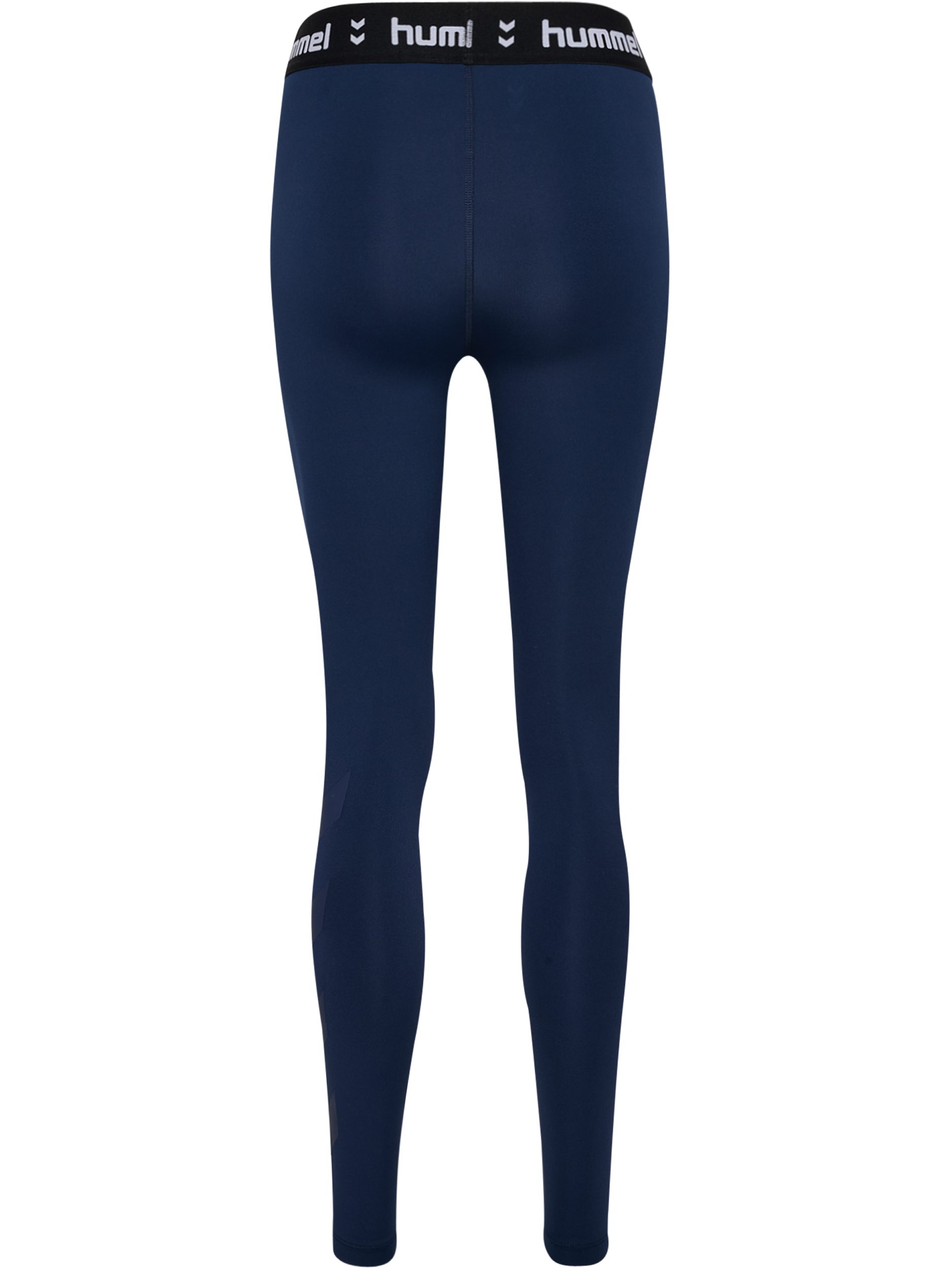 hummel Trainingstights HMLPULSE MID WAIST TIGHTS mit wasserbasierten Drucken, aus Interlock-Material