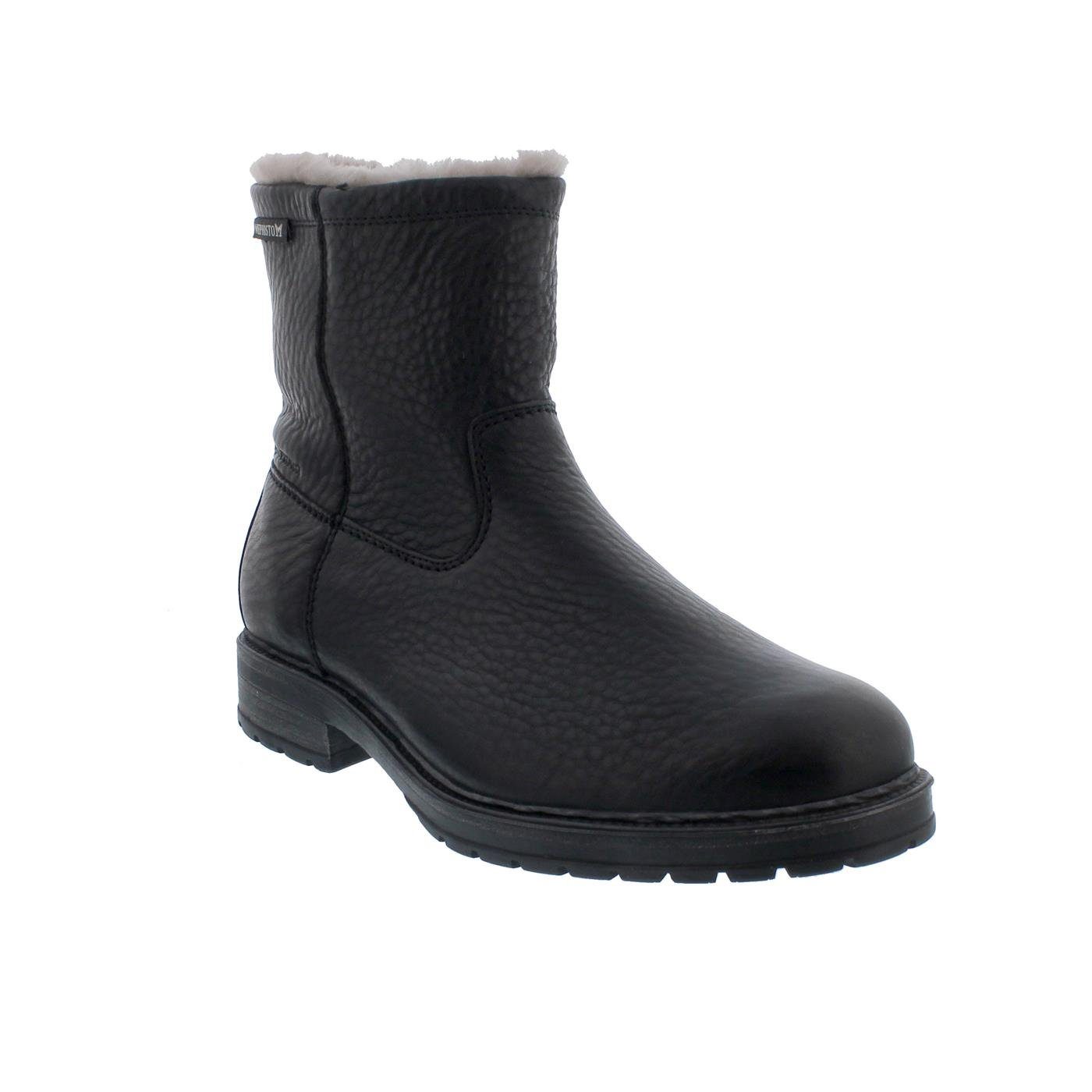 Mephisto Mephisto LEONARDO Bootie - Reißverschluss, Montana, black, Warmfutter, Schlupfstiefel