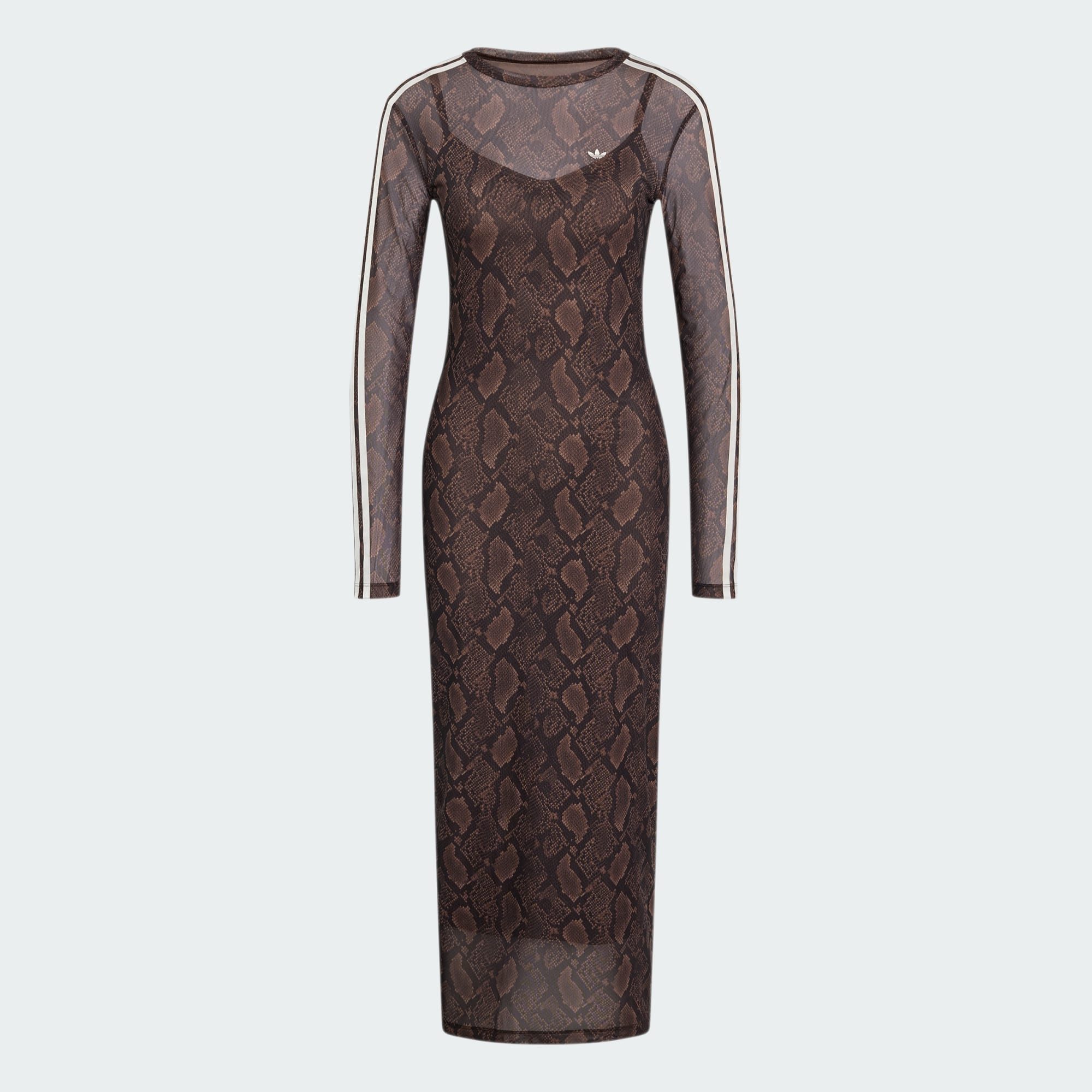 adidas Originals Jerseykleid MAXIKLEID, SCHLANGENPRINT (1-tlg)