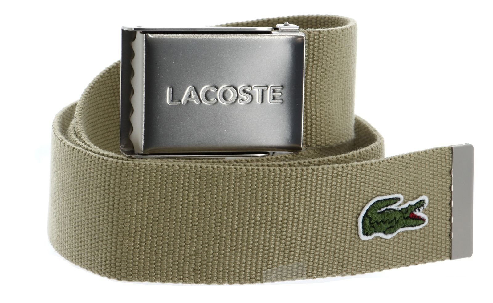 Lacoste Synthetikgürtel Casual Grey