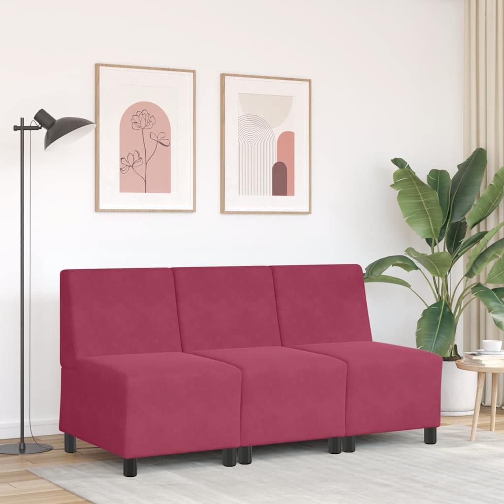 vidaXL Sofa Modulares Sofa ohne Armlehnen günstig online kaufen