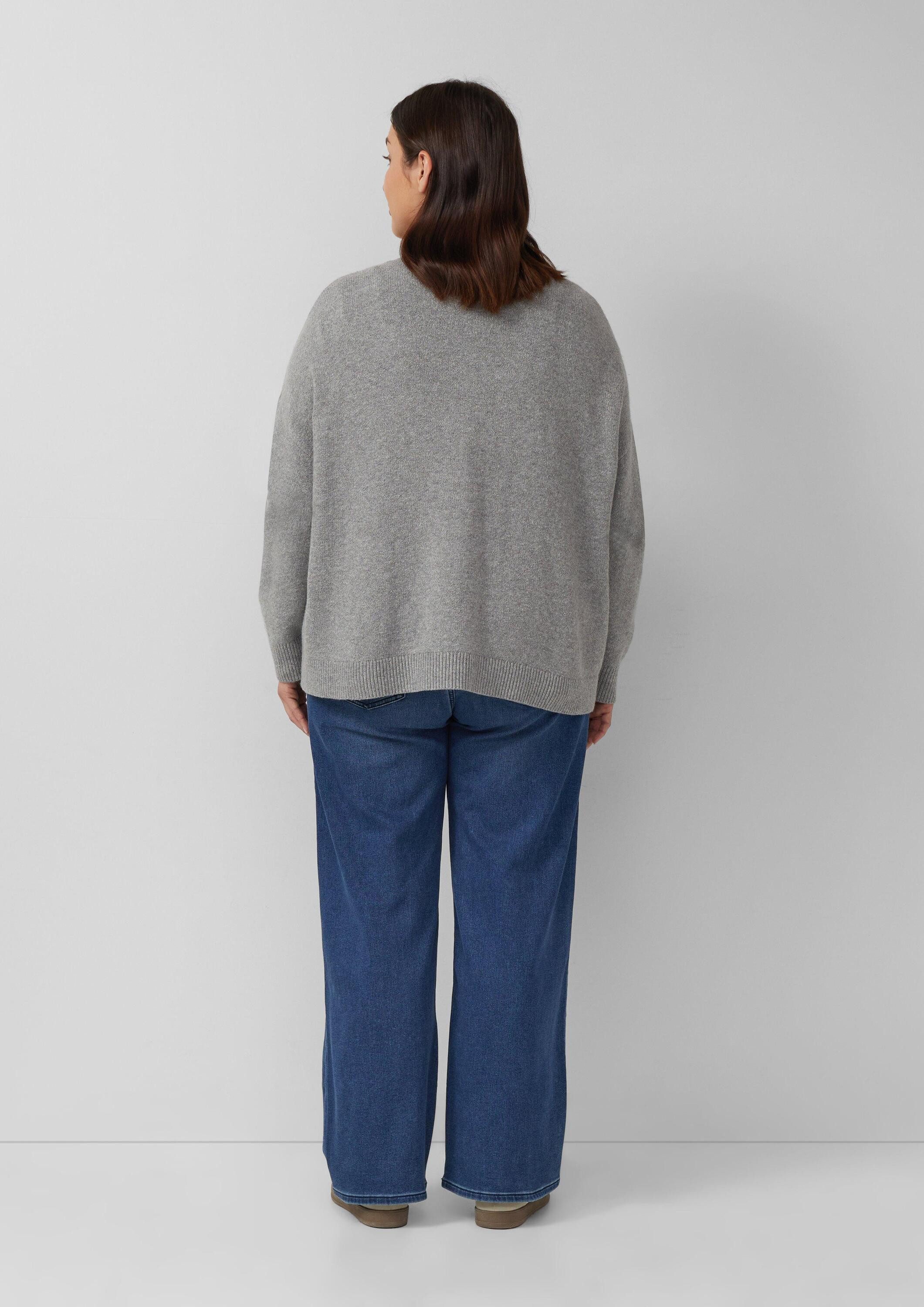 s.Oliver Cardigan Strickjacke Locker geschnittene Strickjacke mit dekorativen Knöpfen