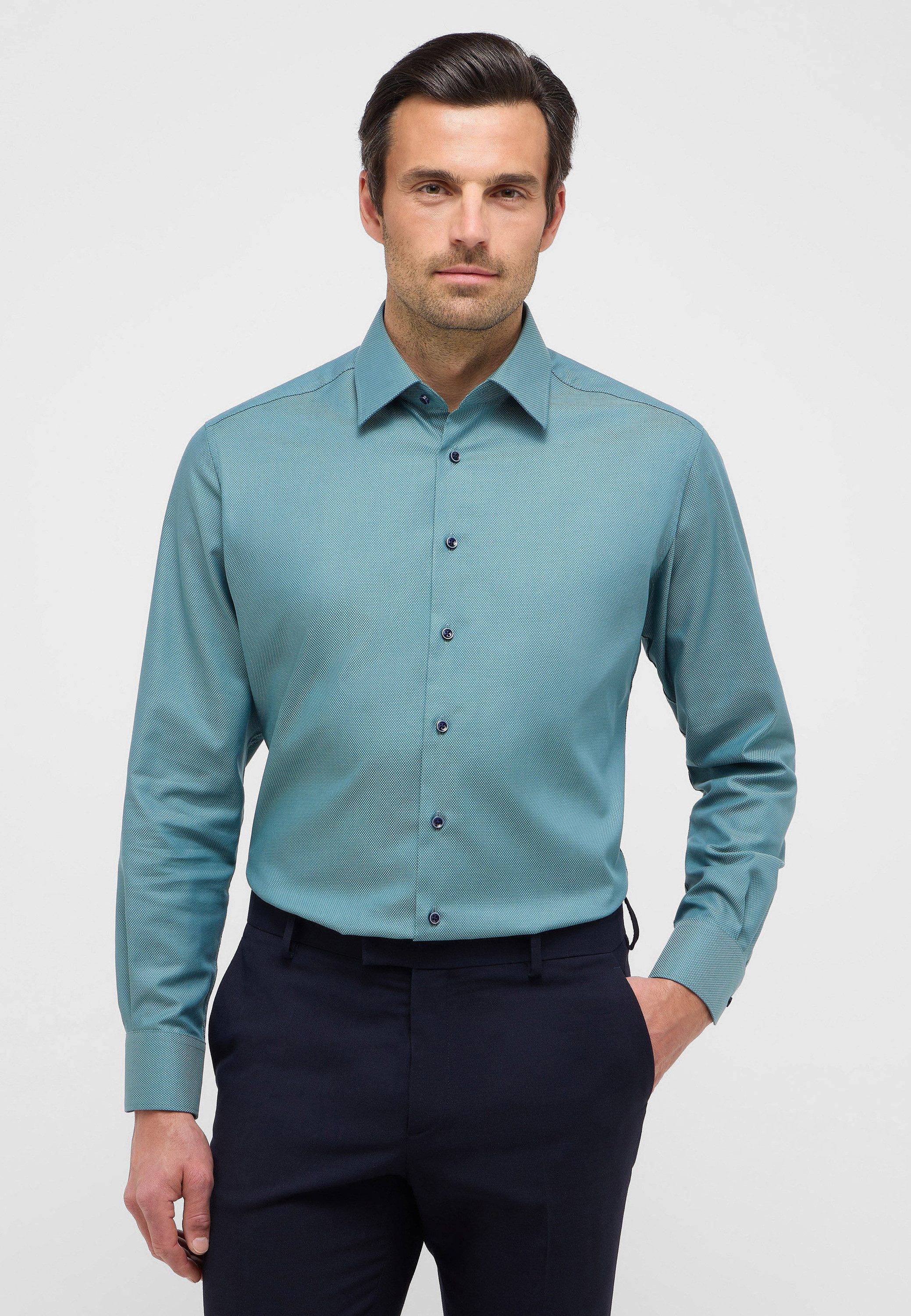 Eterna Langarmhemd MODERN FIT NON IRON günstig online kaufen