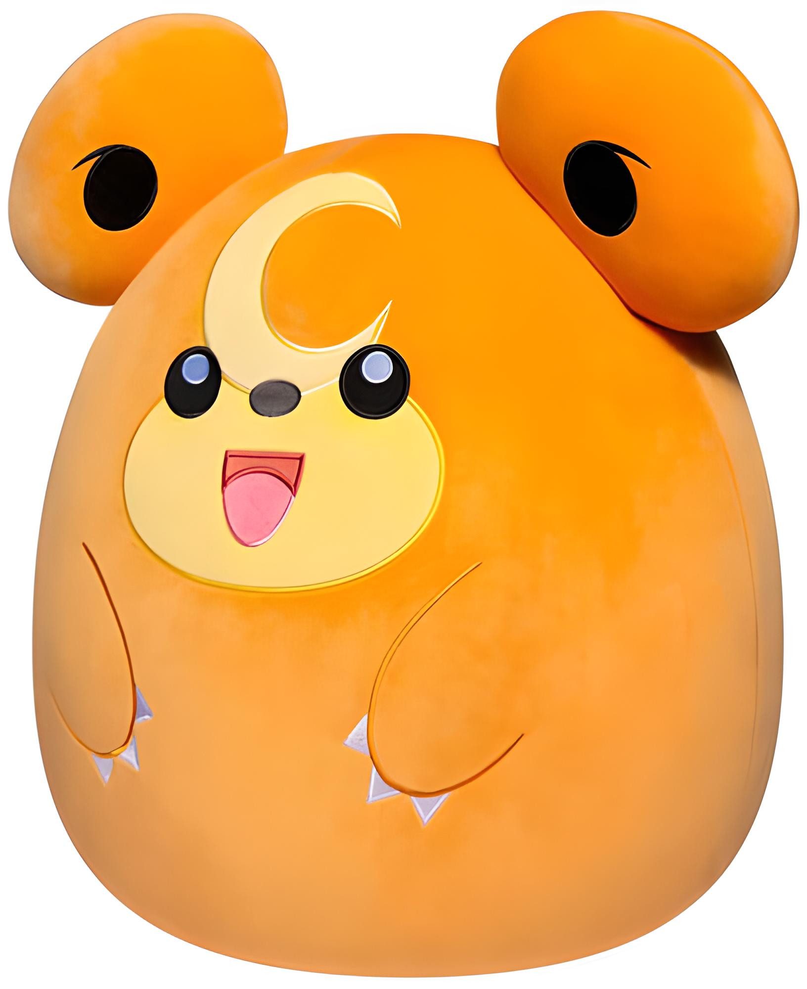 Plüschfigur Pokémon Plüsch Squishmallow Teddiursa 35 cm
