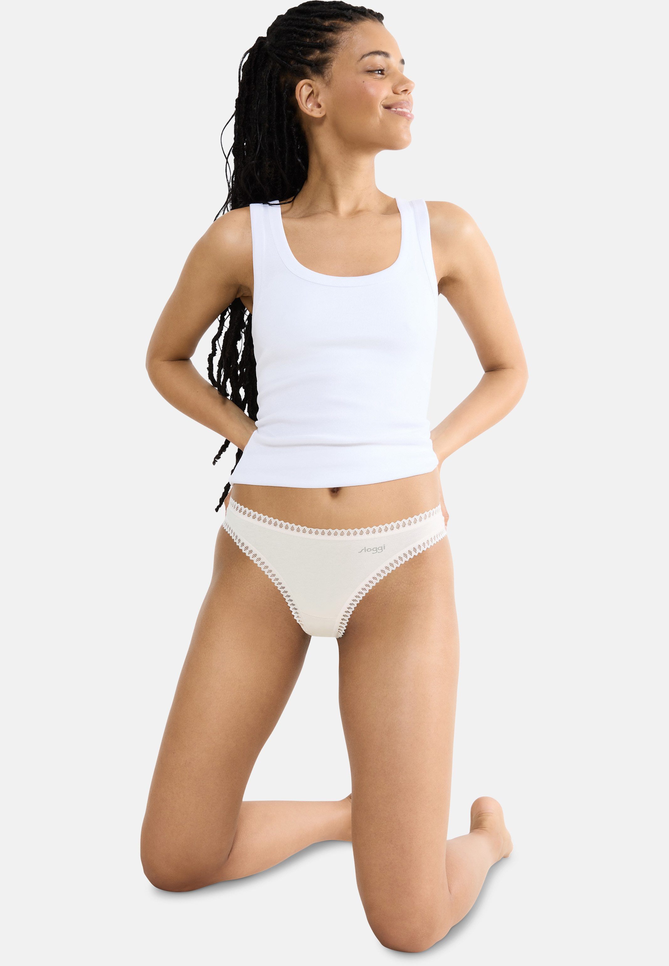 sloggi T-String 9er Pack GO Crush (Spar-Set, 9-St) String - Baumwolle - Komfortabel und atmungsaktiv