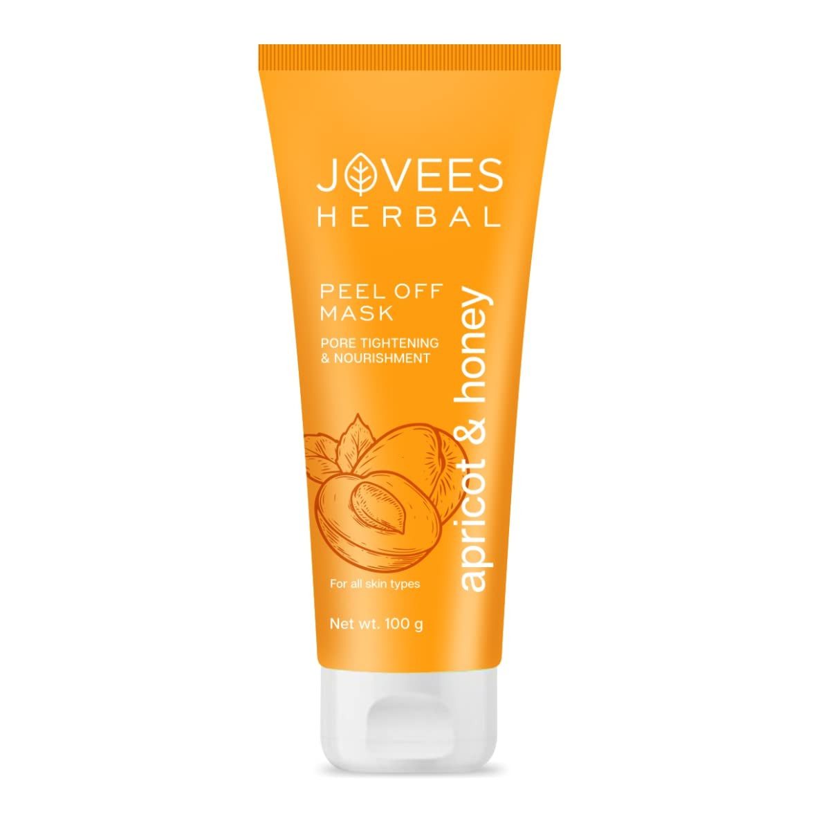 Gesichtsmaske Herbal Aprikose & Honig Peel Off Maske für alle Hauttypen
