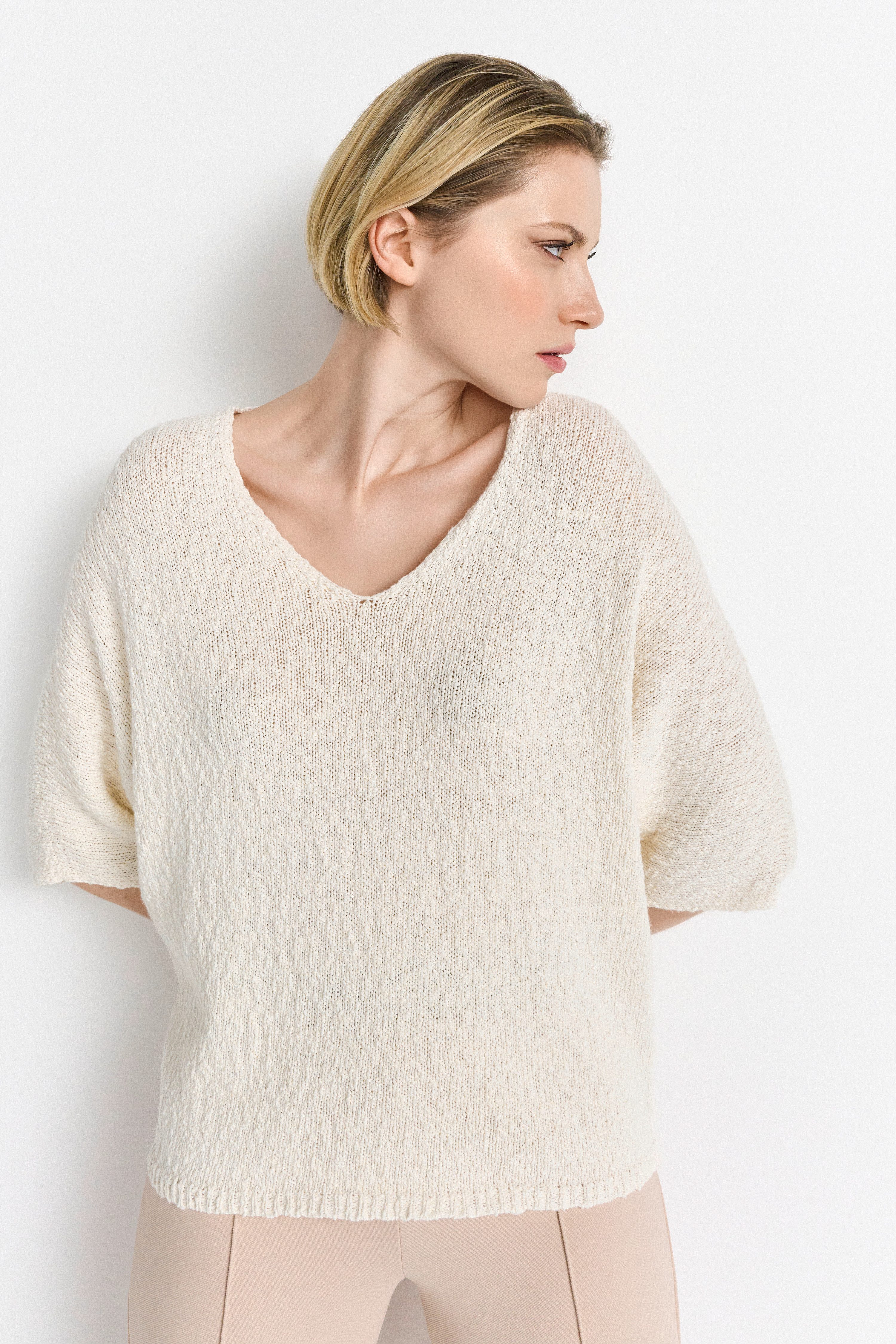 RICHROYAL Strickpullover Mit V-Ausschnitt günstig online kaufen