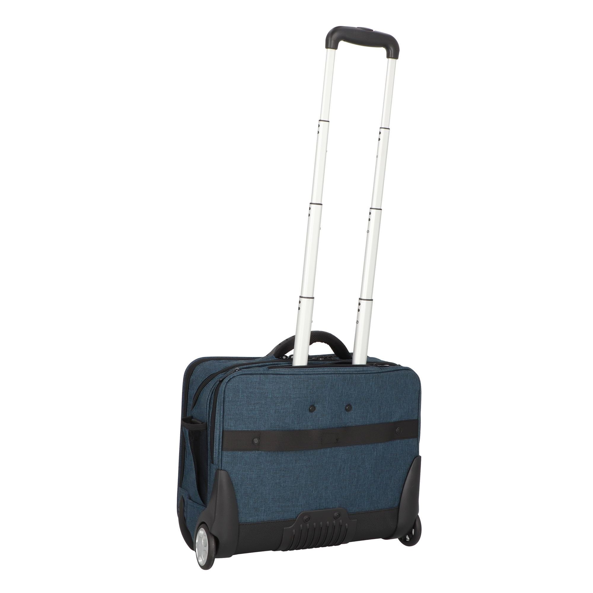 Dermata Business-Trolley, 2 Rollen, Canvas