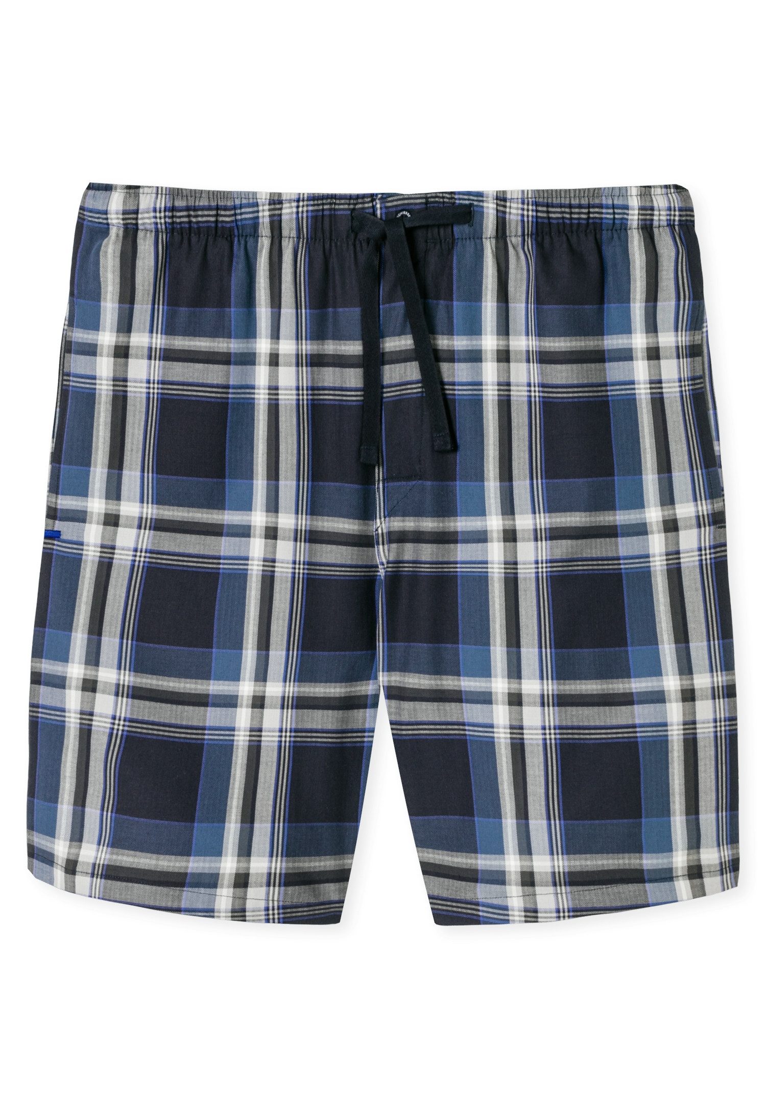 Schiesser Bermudas Mix + Relax kariert, Gummizug, Bindeband günstig online kaufen