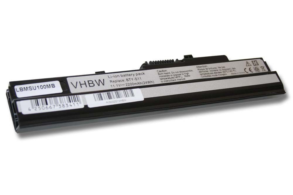 Li-Ion M310 V) kompatibel 2200 mit Laptop-Akku (11,1 vhbw mAh Mivvy