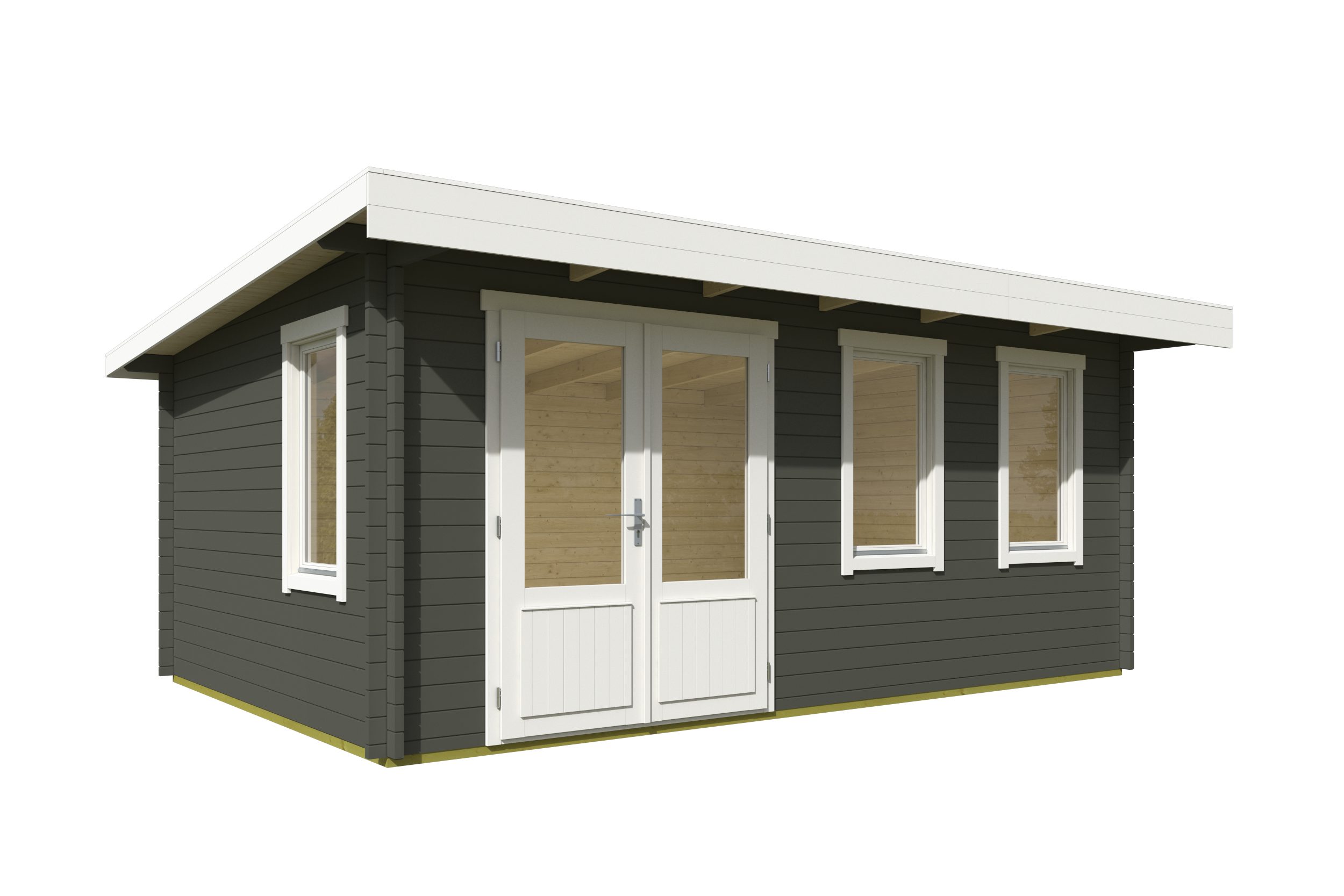 Nordic Holz Gartenhaus BARUDA 53, BxT: 570x415 cm