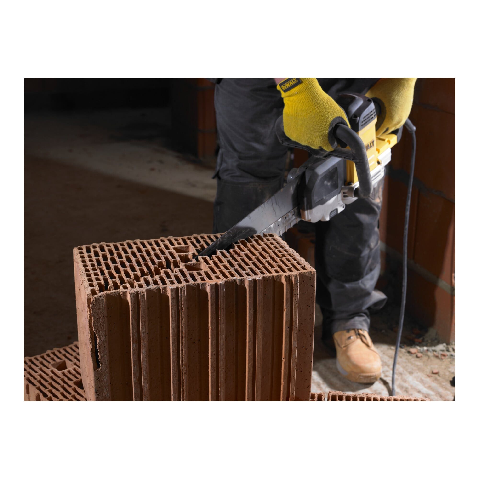 DeWalt Säbelsäge DEWALT Spezialsägeblatt HM Poroton 430 mm DT2974-QZ