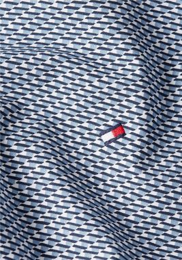Tommy Hilfiger Langarmhemd SMALL RETRO PRINT SF SHIRT mit Button-down-Kragen