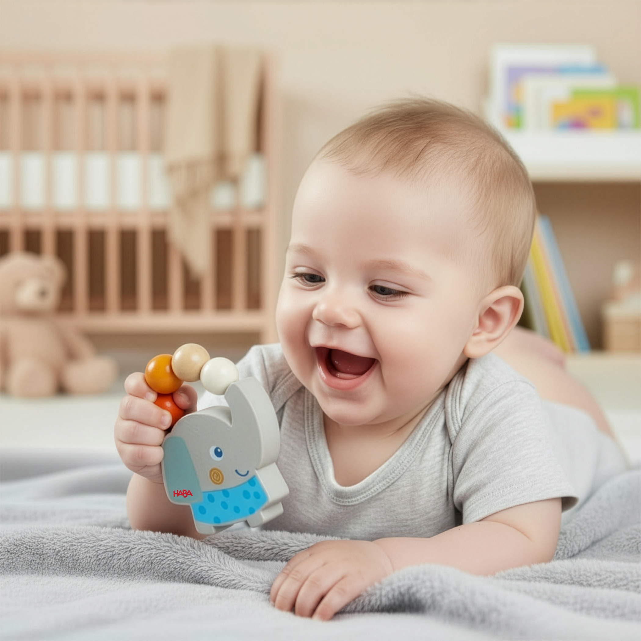 Haba Rassel Babywelt Rasselgreifling Elefant 2013798001