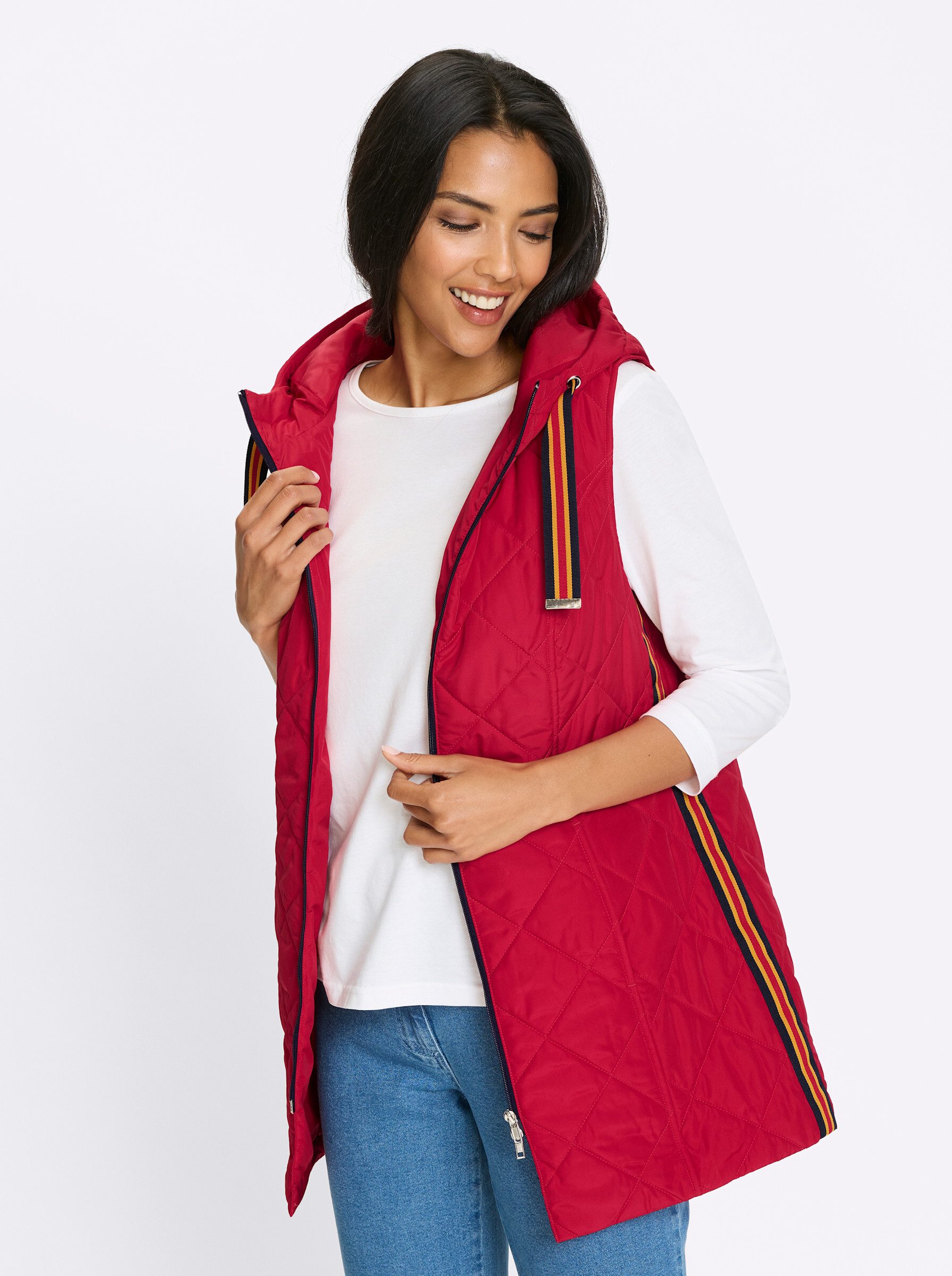 Sieh an! Jerseyweste Steppweste günstig online kaufen