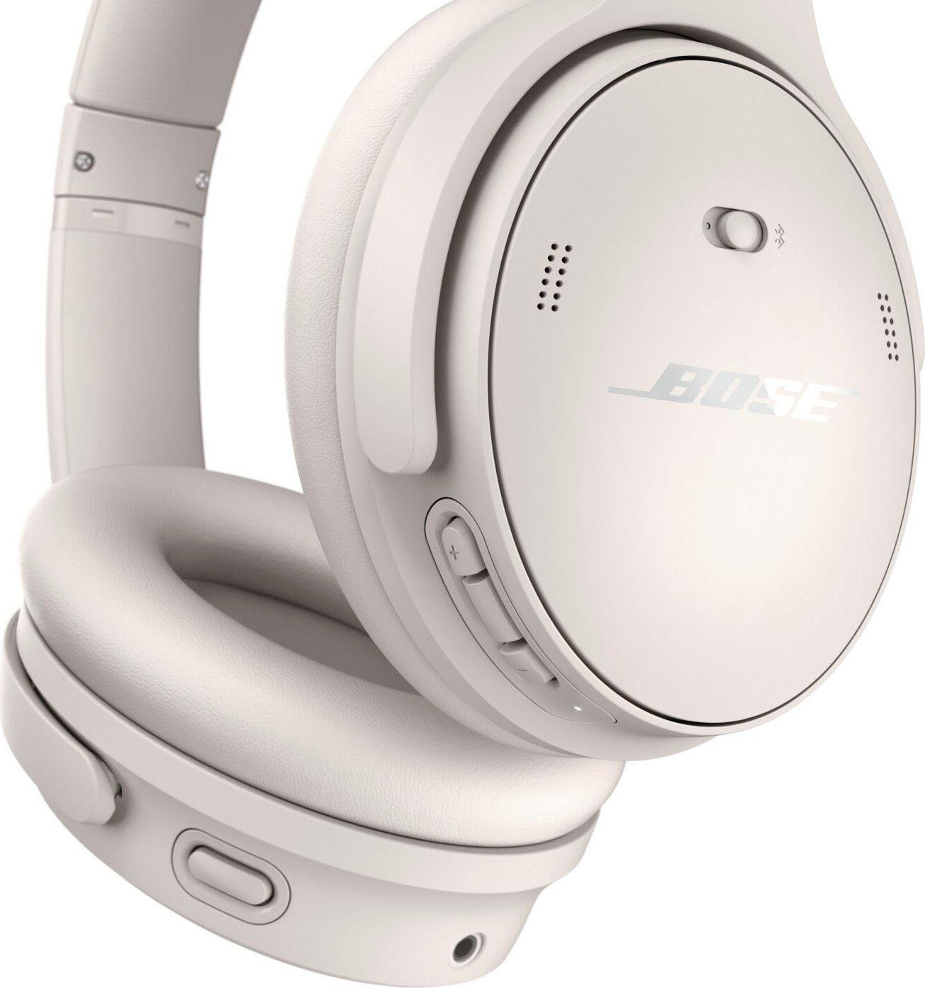 Bose QuietComfort Over-Ear-Kopfhörer (Noise-Cancelling, Rauschunterdrückung, Sprachsteuerung, integrierte Steuerung für Anrufe und Musik, Bluetooth) – Bild 3 von 5