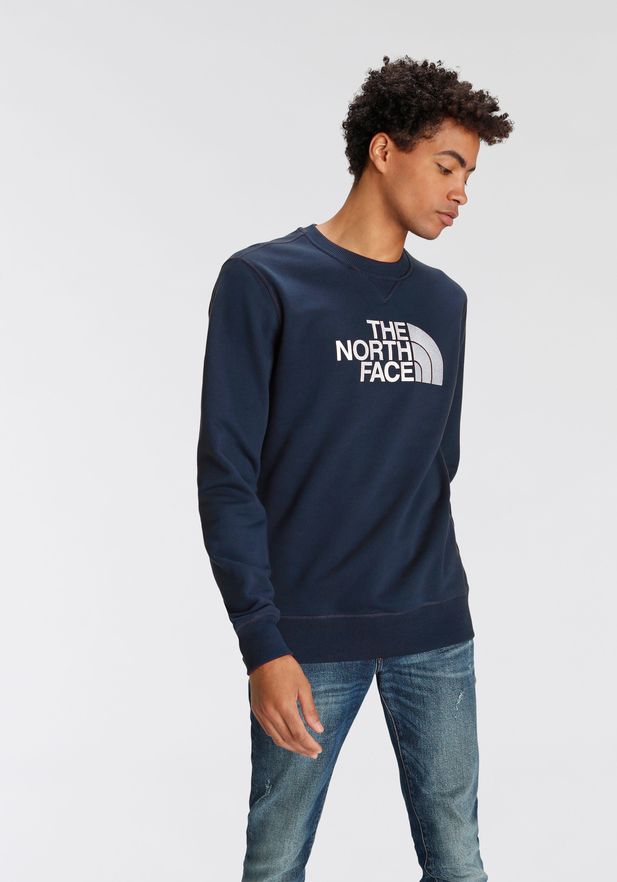 North Sweatshirt marine The DREW Face PEAK