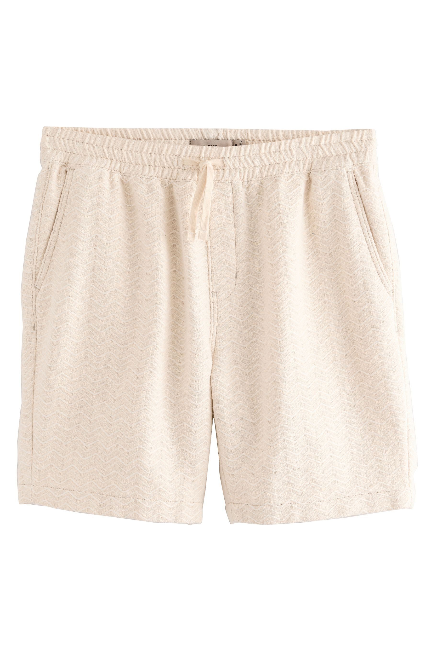 Next Shorts Shorts mit Tunnelzugbund und Zickzackmuster (1-tlg) günstig online kaufen