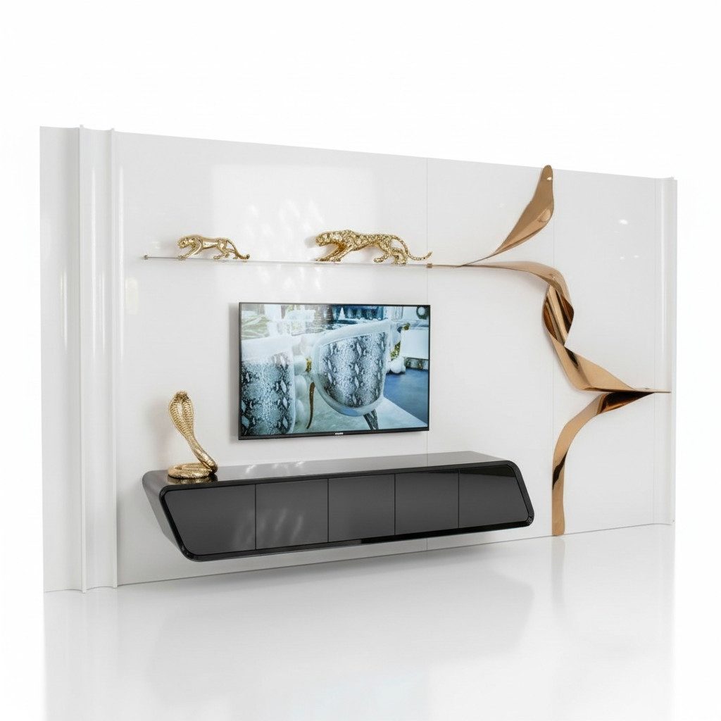 Xlmoebel Kommode Luxus Sideboard mit viel Stauraum und elegantem Design (Sideboard, Konsole), Hergestellt in Europa