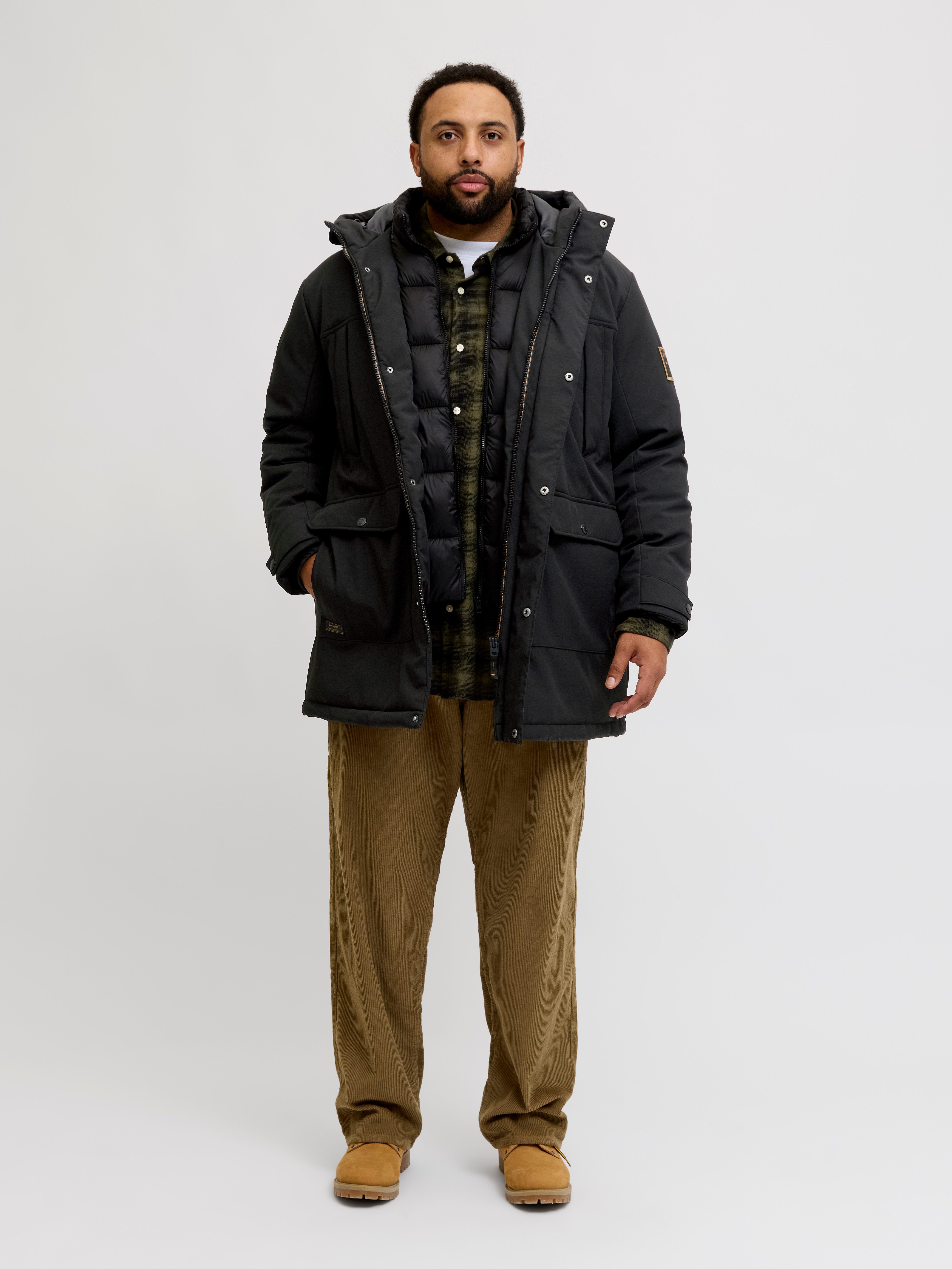 Jack & Jones PlusSize Parka JJFINN SOFTSHELL PARKA PLS