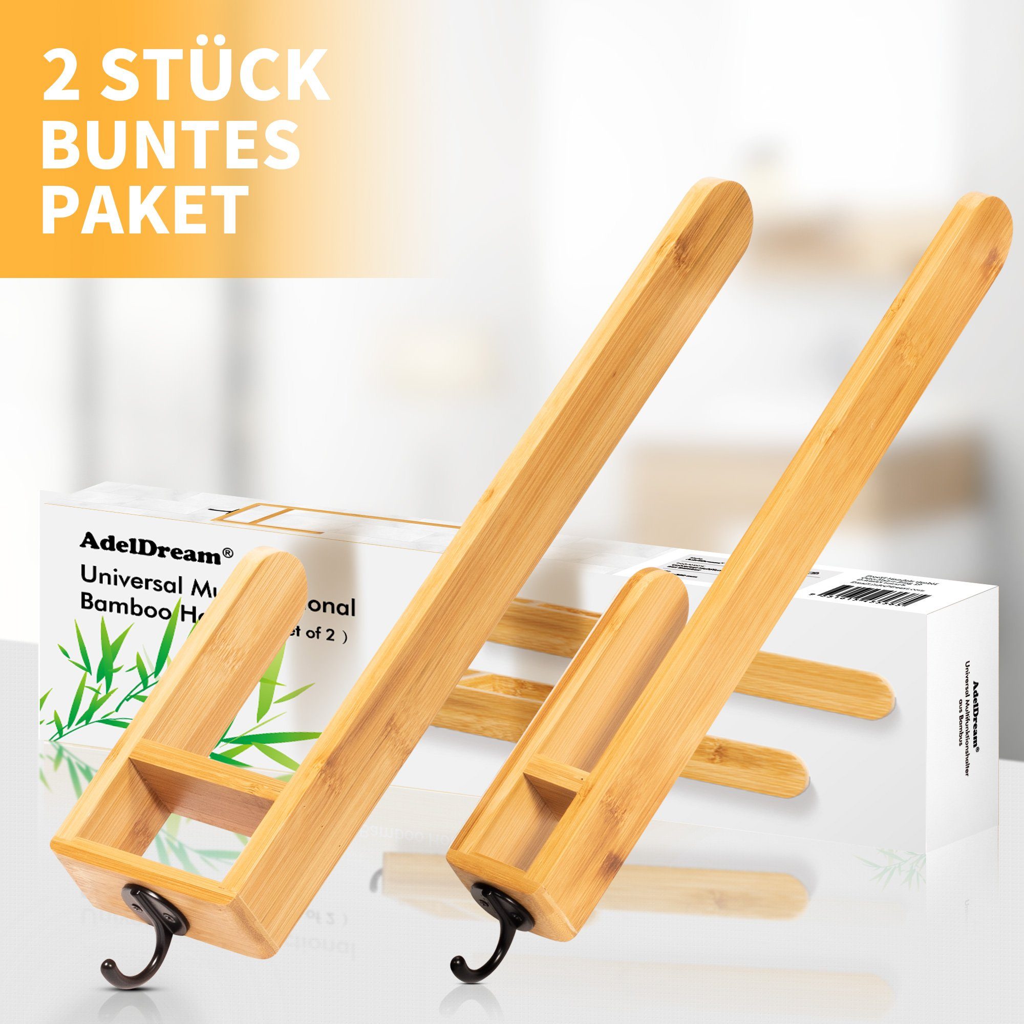 AdelDream Handtuchhalter Umweltfreundlicher Badezimmer-Handtuchhalter günstig online kaufen