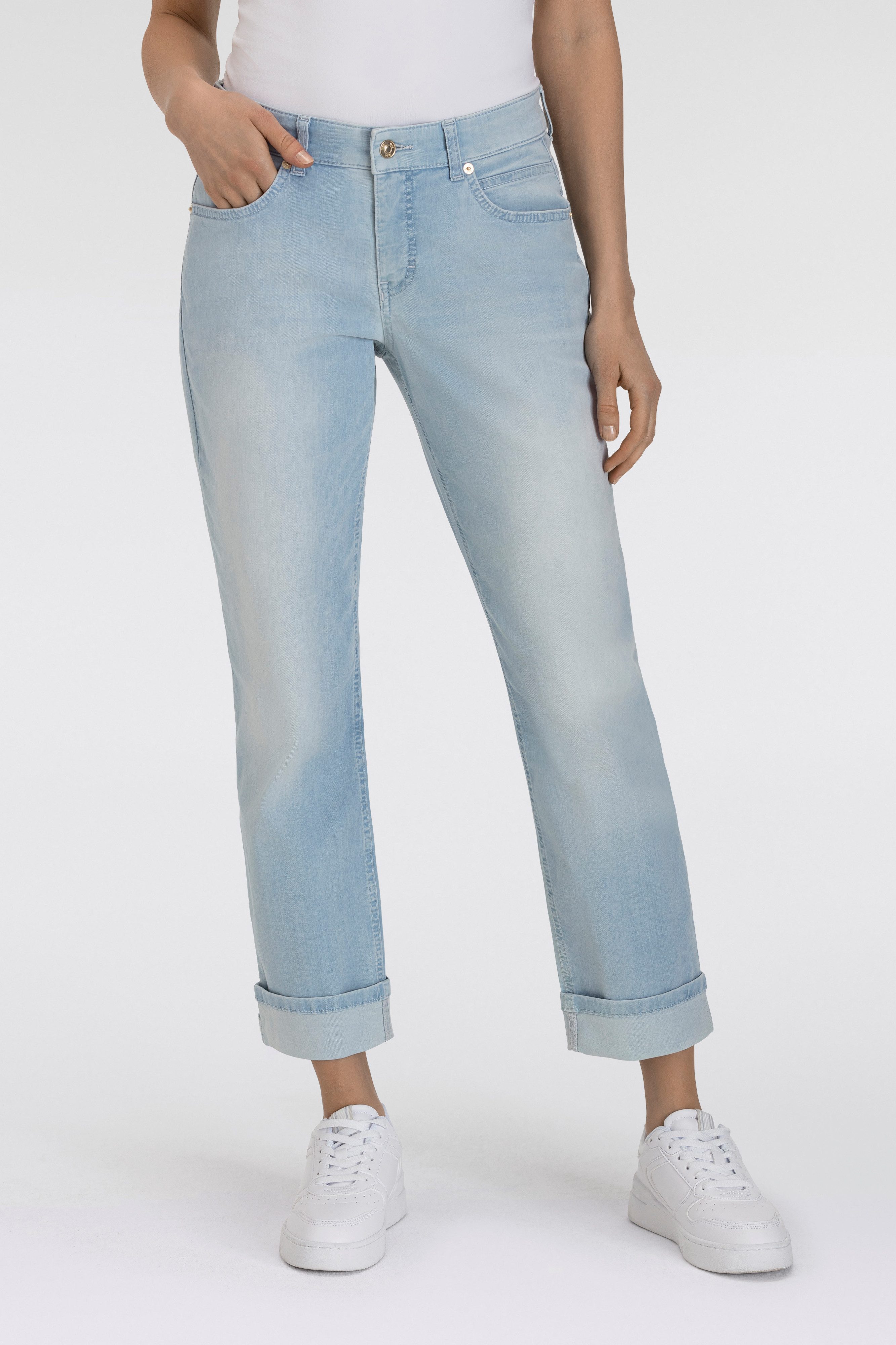 MAC Straight-Jeans SUE relax im Four-Pocket Style