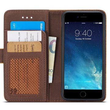 FITSU Handyhülle Hülle für iPhone 6/ 6s Handytasche Flipcase 4,7 Zoll, Handytasche für iPhone 6/ 6s Hülle, Case mit Geld- und Kartenfach