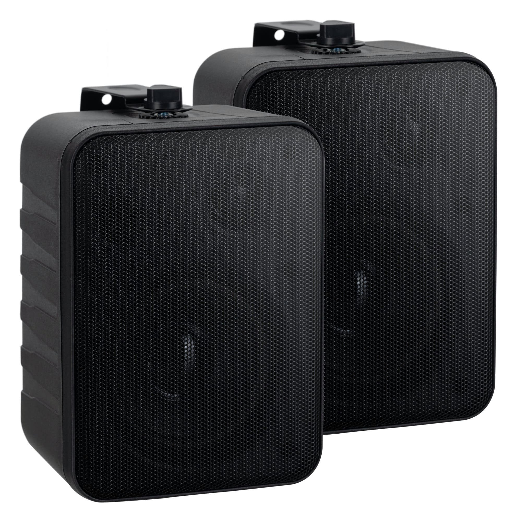 McGrey One Control MKIII HiFi-Lautsprecher - Lautsprecherboxen paar Lautsprecher (10 W, Boxen für Installation, Studio oder HiFi-Anwendung) Schwarz