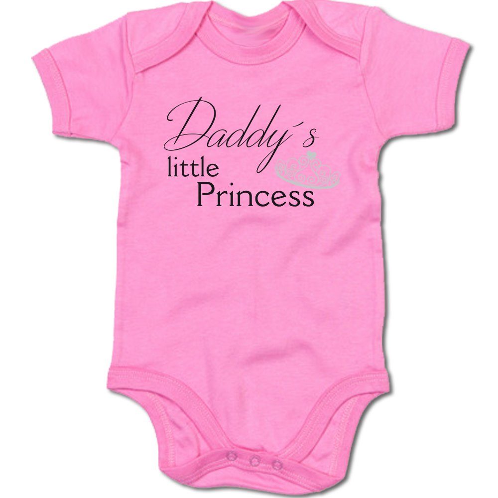 G-graphics Kurzarmbody Daddy´s little Princess Baby Body mit Spruch / Motiv / Aufdruck • als Geschenk