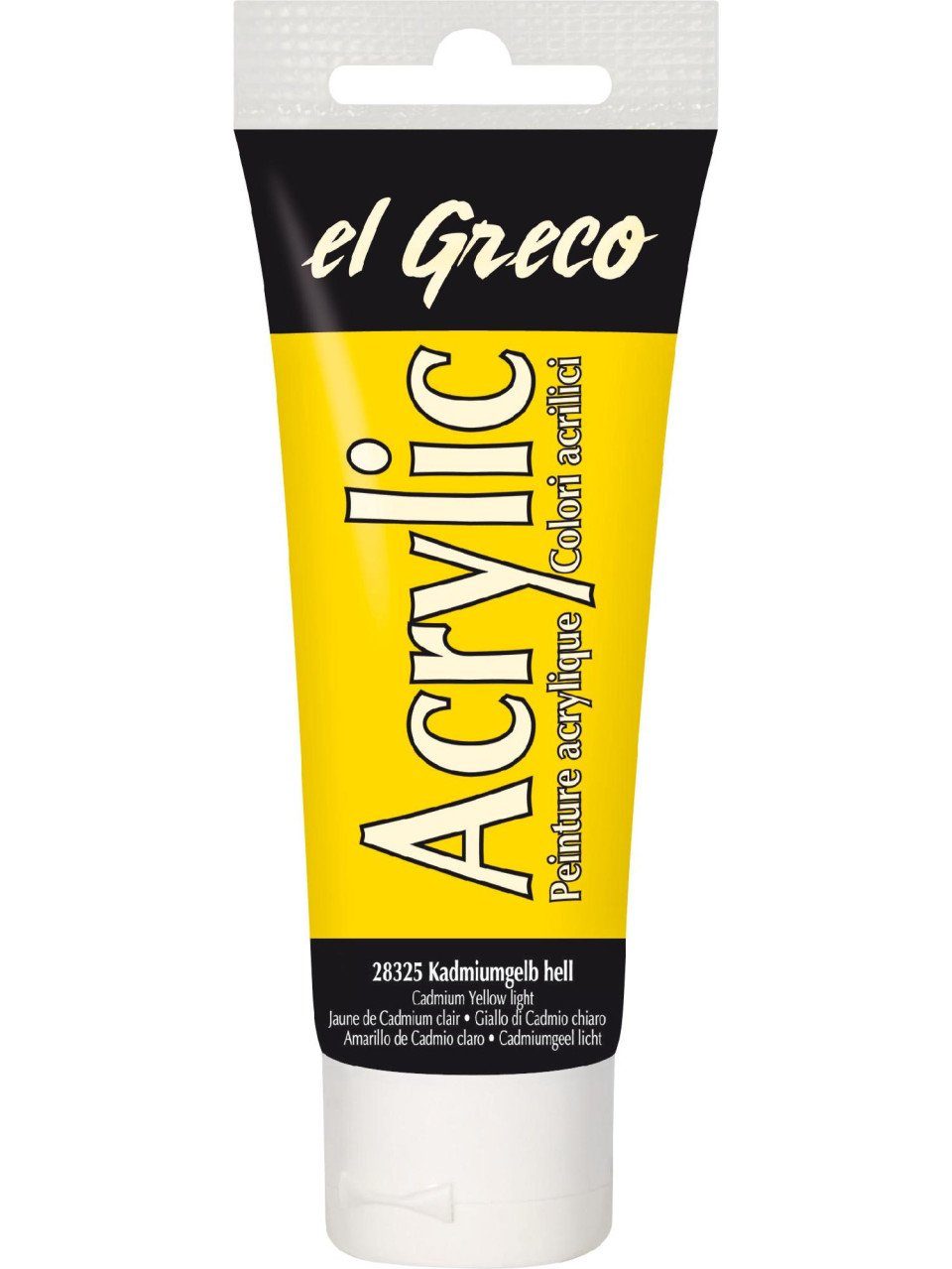 Kreul Künstlerstift Kreul el Greco Acrylic Tube kadmiumgelb hell 75 ml