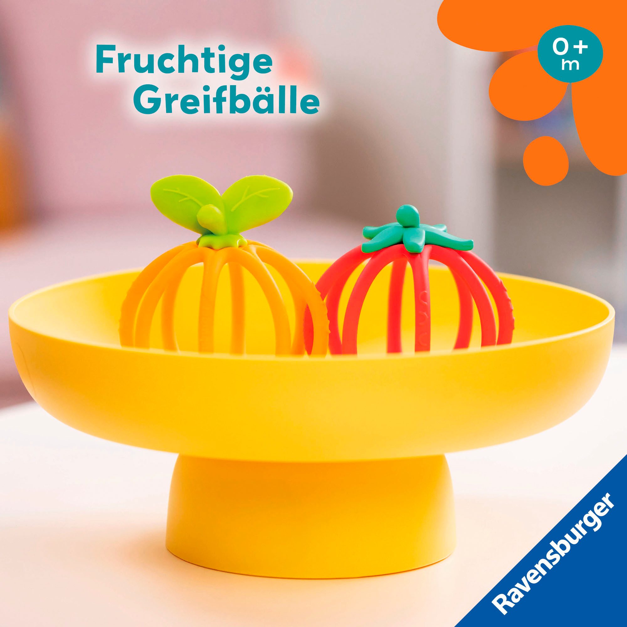 Ravensburger Greifling Play+, Kuller-Greifling, Orange