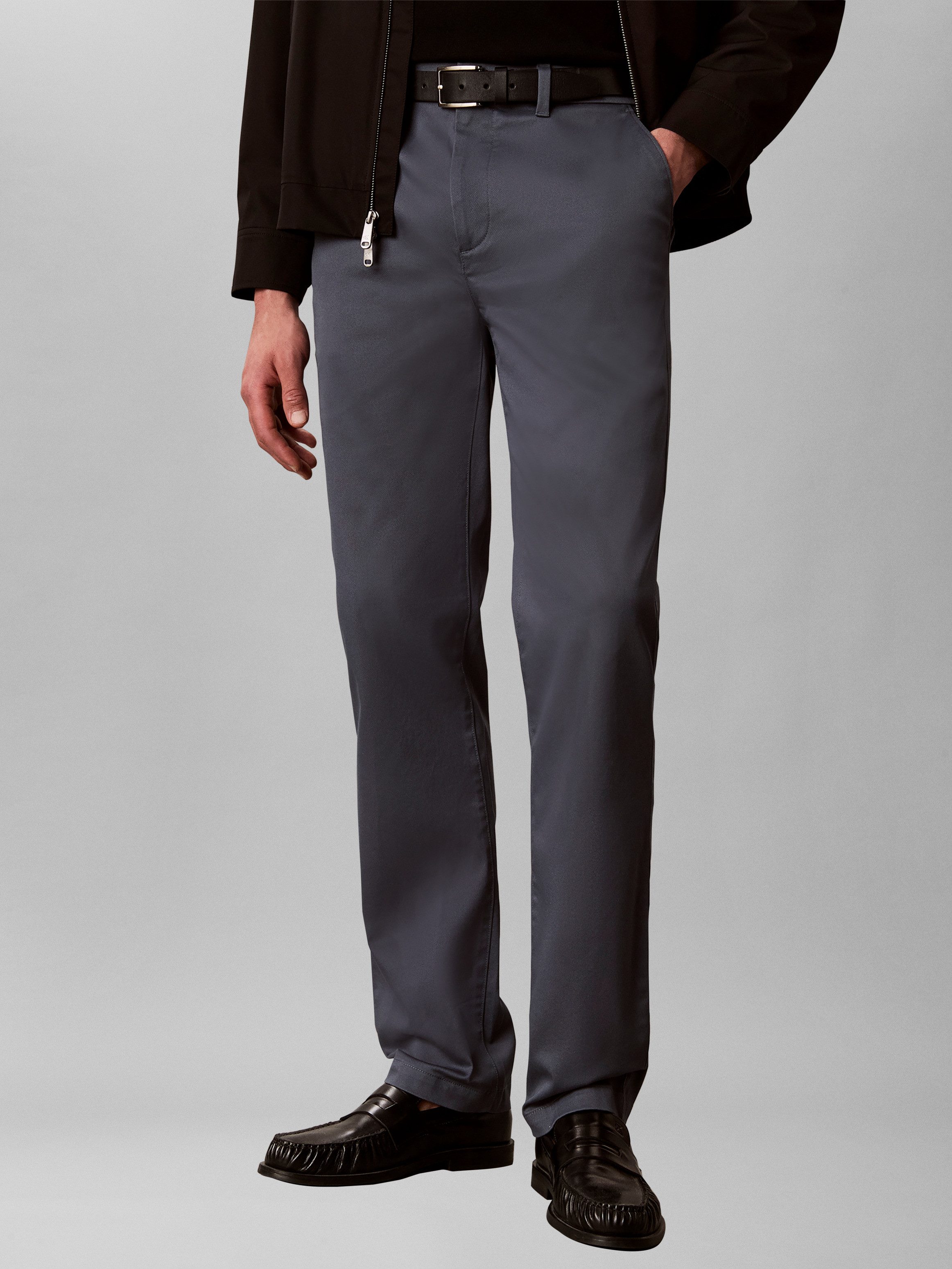 Calvin Klein Chinohose Mit Gürtelschlaufen