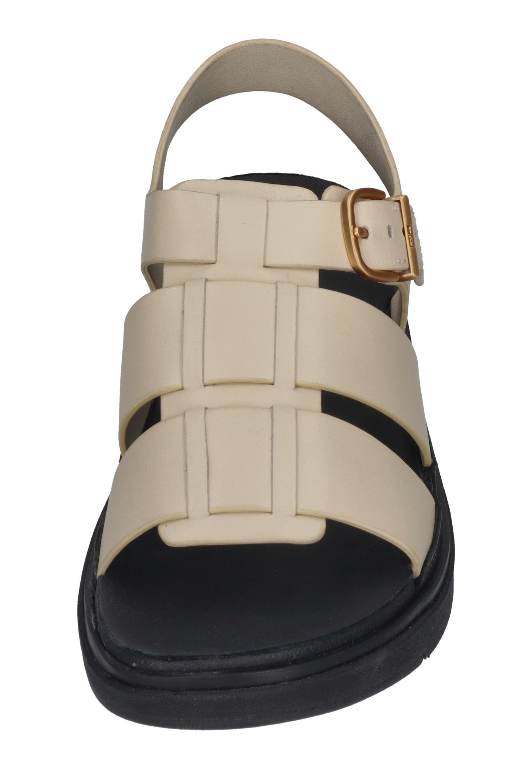 Fitflop GEN-FF LEATHER FISHERMAN SANDALS Sandalette Paris Beige