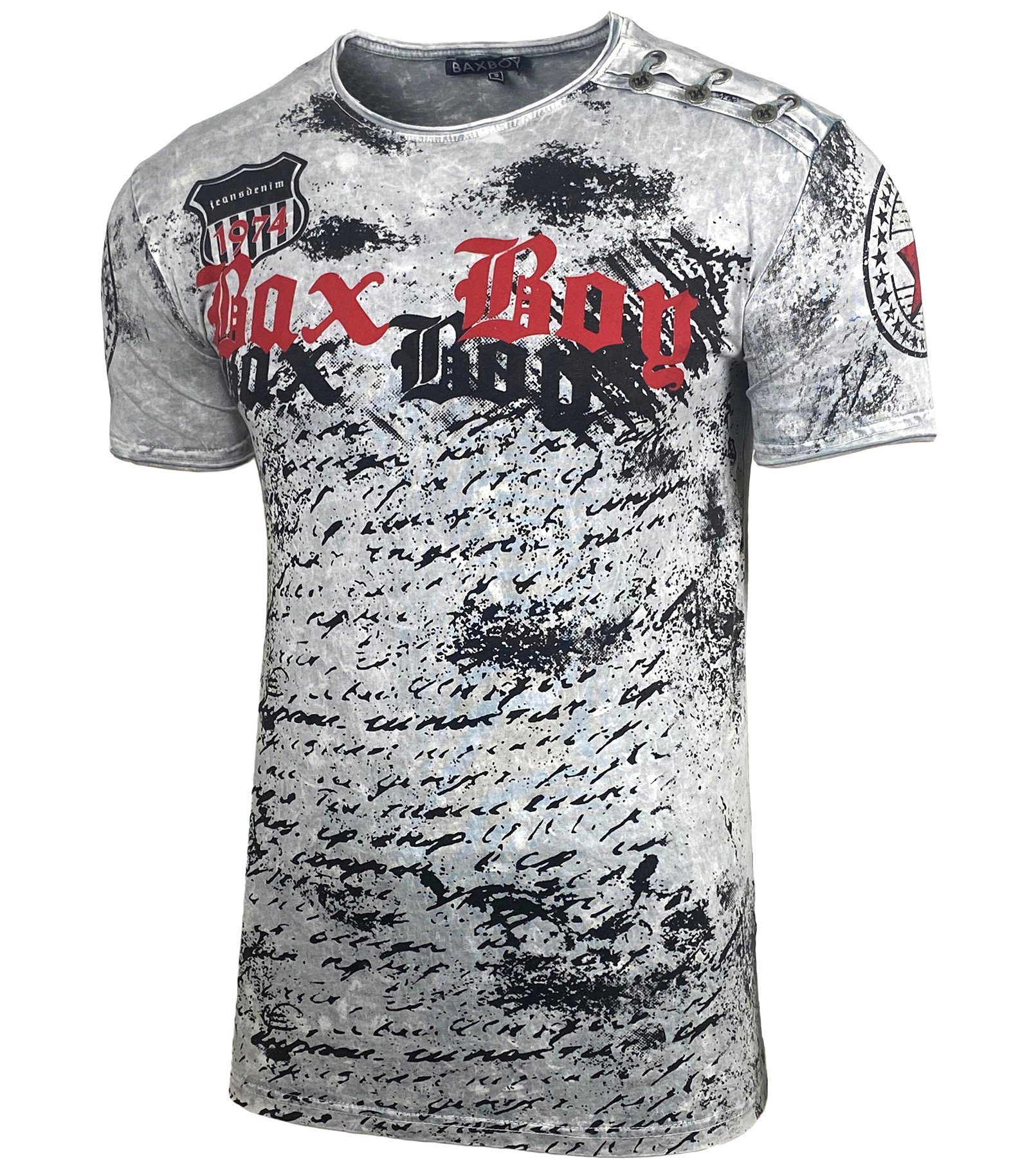 Baxboy T-Shirt Baxboy Batik style Herren günstig online kaufen