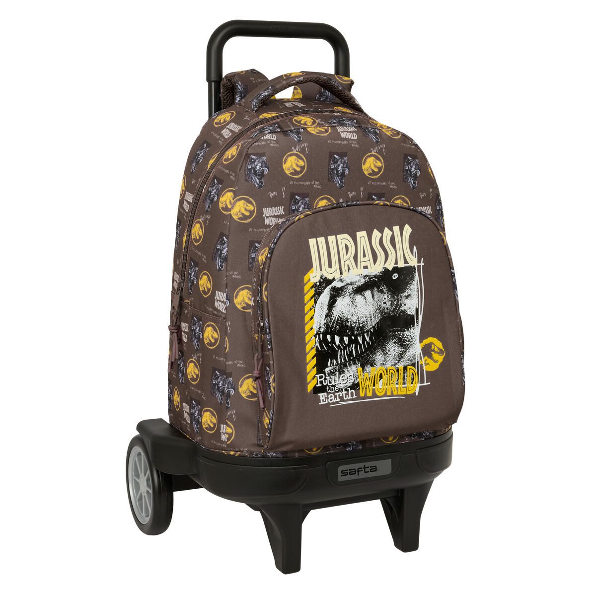 Jurassic World Kinderrucksack Kinder-Rucksack Kinderrucksack Rucksack Trolley Jurassic World Braun 3