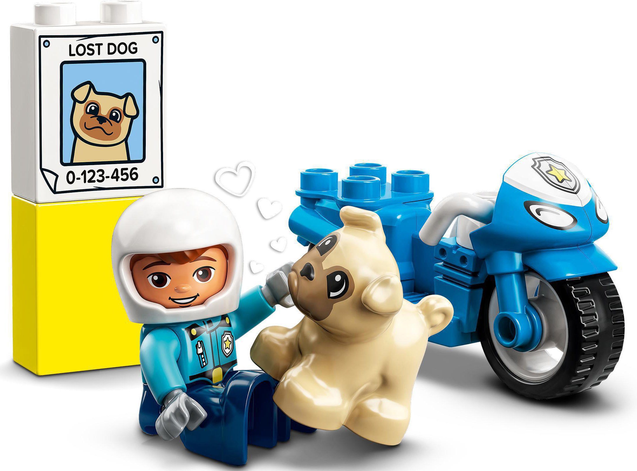 LEGO® Polizeimotorrad (10967), LEGO® DUPLO Konstruktionsspielsteine, günstig online kaufen
