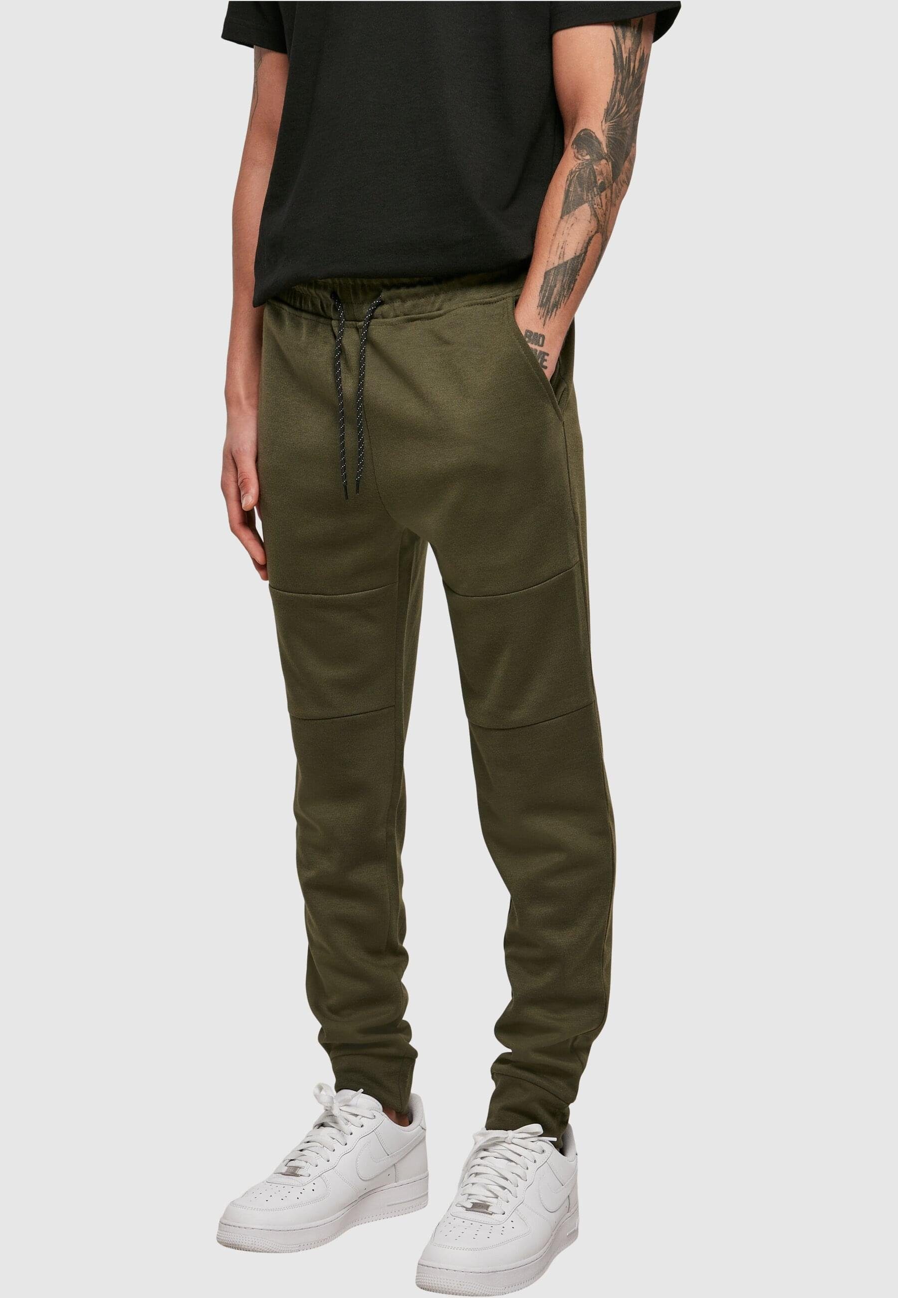 Zipper Stoffhose Southpole Herren Side Fleece Tech olive Jogger (1-tlg)