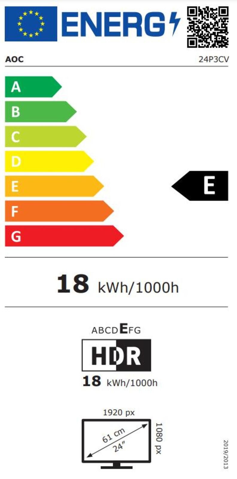 Energieeffizienzklasse: 