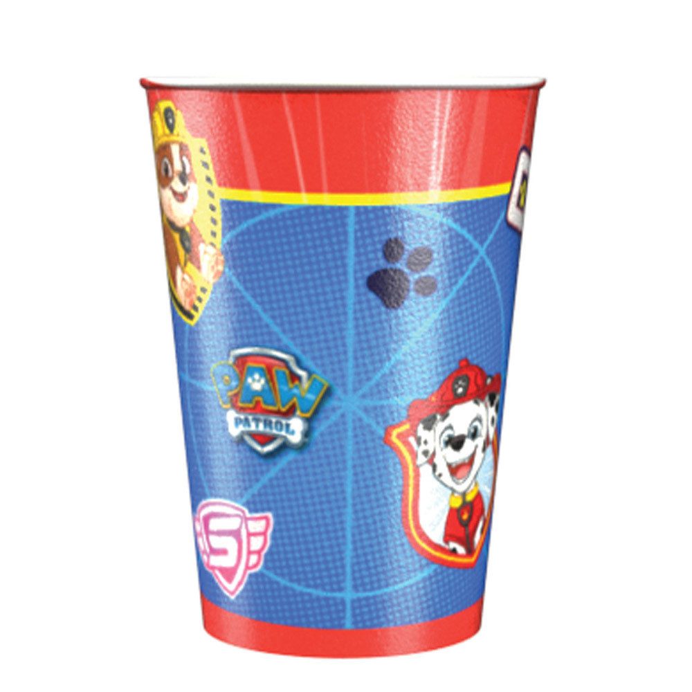 Amscan Becher Amscan 'Paw Patrol' 8 Trinkbecher á 250 ml - 99038, 100% Polyester