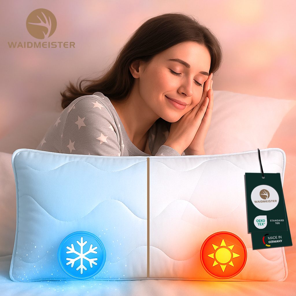 Waidmeister Kopfkissen Kühlendes Kopfkissen, Winter und Sommer-Kissen, Made günstig online kaufen