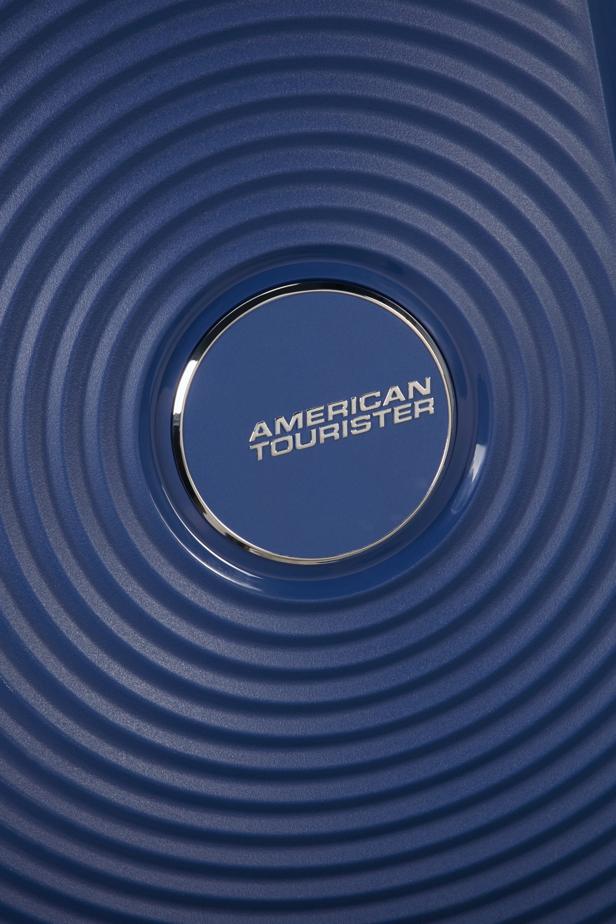 Soundbox, Navy Volumenerweiterung Tourister® cm, Hartschalen-Trolley American Midnight mit 77 Rollen, 4