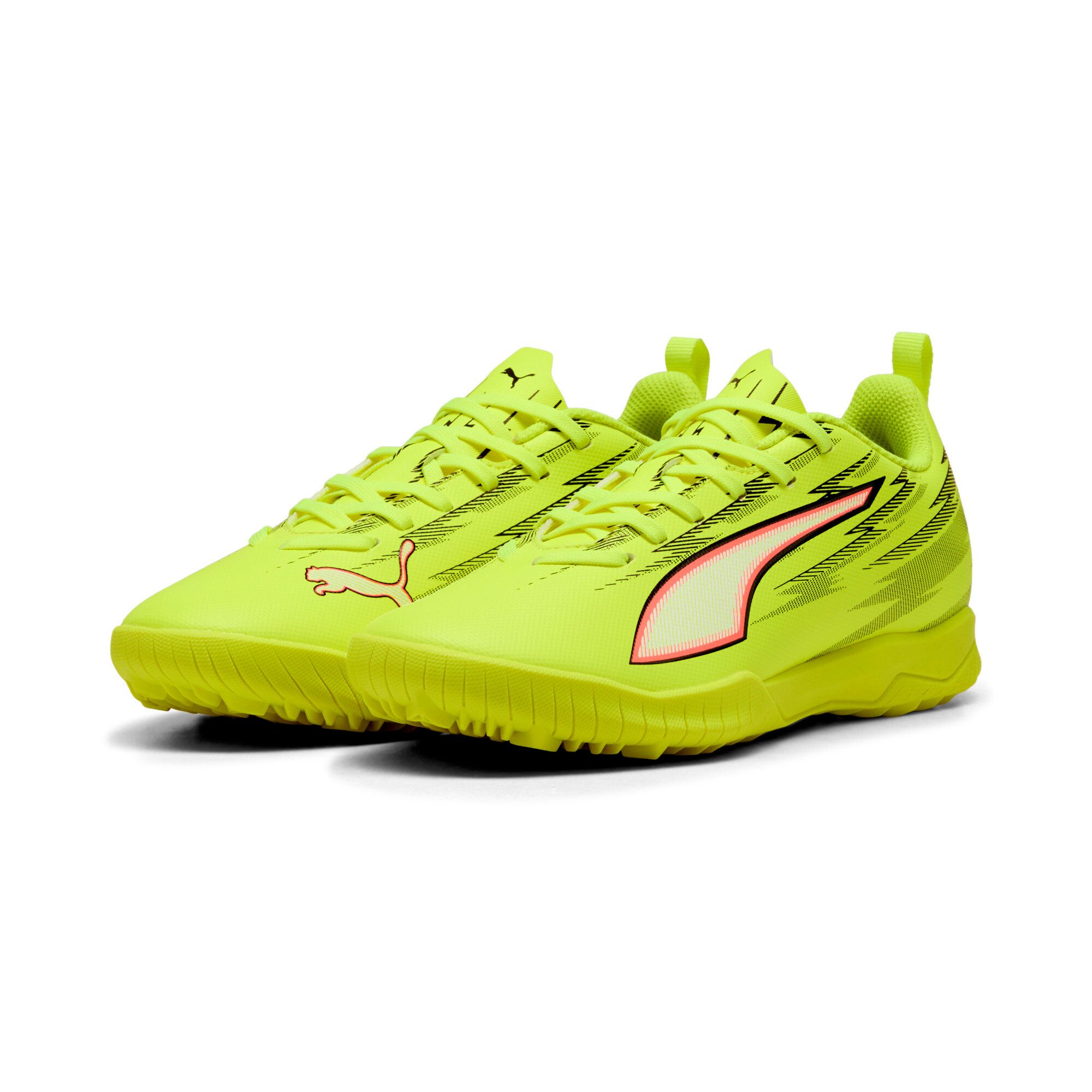 PUMA ULTRA 6 PLAY TT JR Fußballschuh für Kunstrasen und harte Naturböden, leichtes Funktions-Mesh