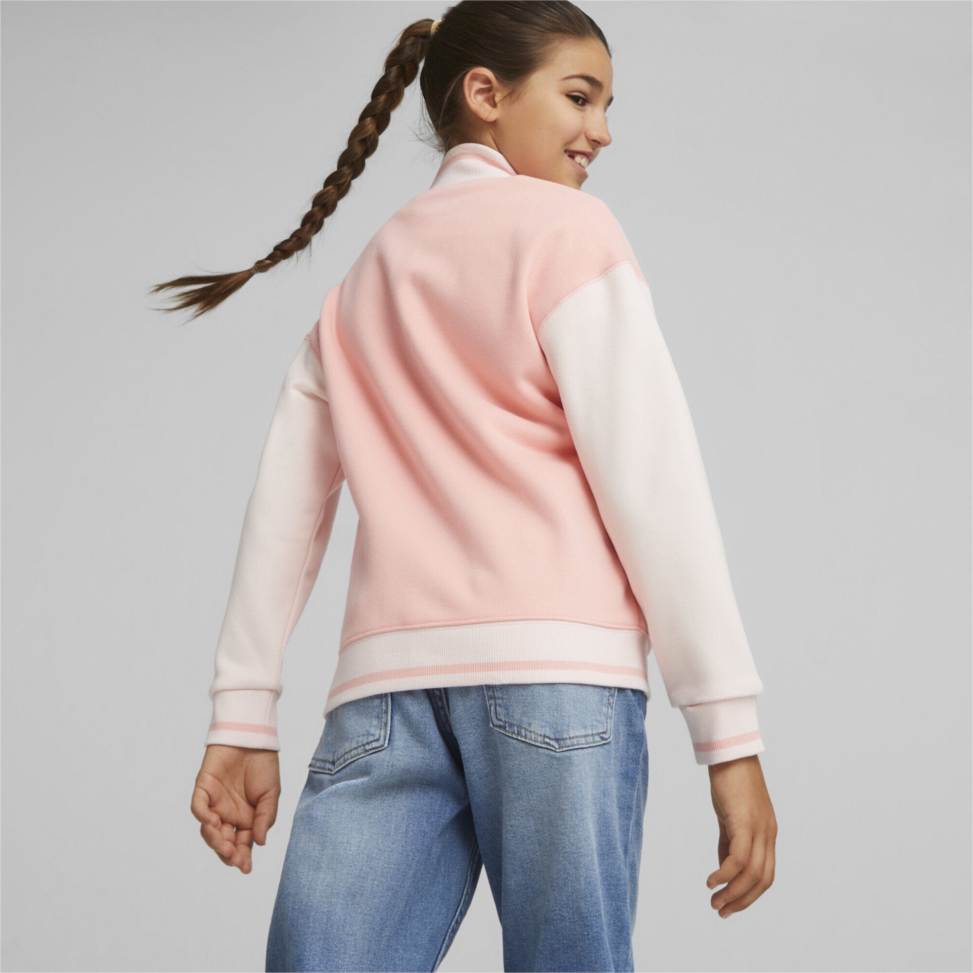 Jacke Classics Sweatshirt Mädchen Weather PUMA Sweater