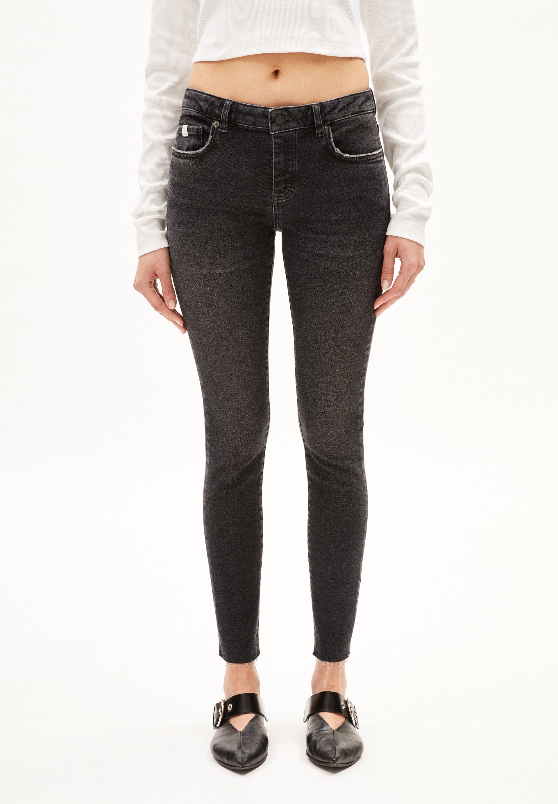 Armedangels Skinny-fit-Jeans TAYNAA (Skinny Fit) Low waist
